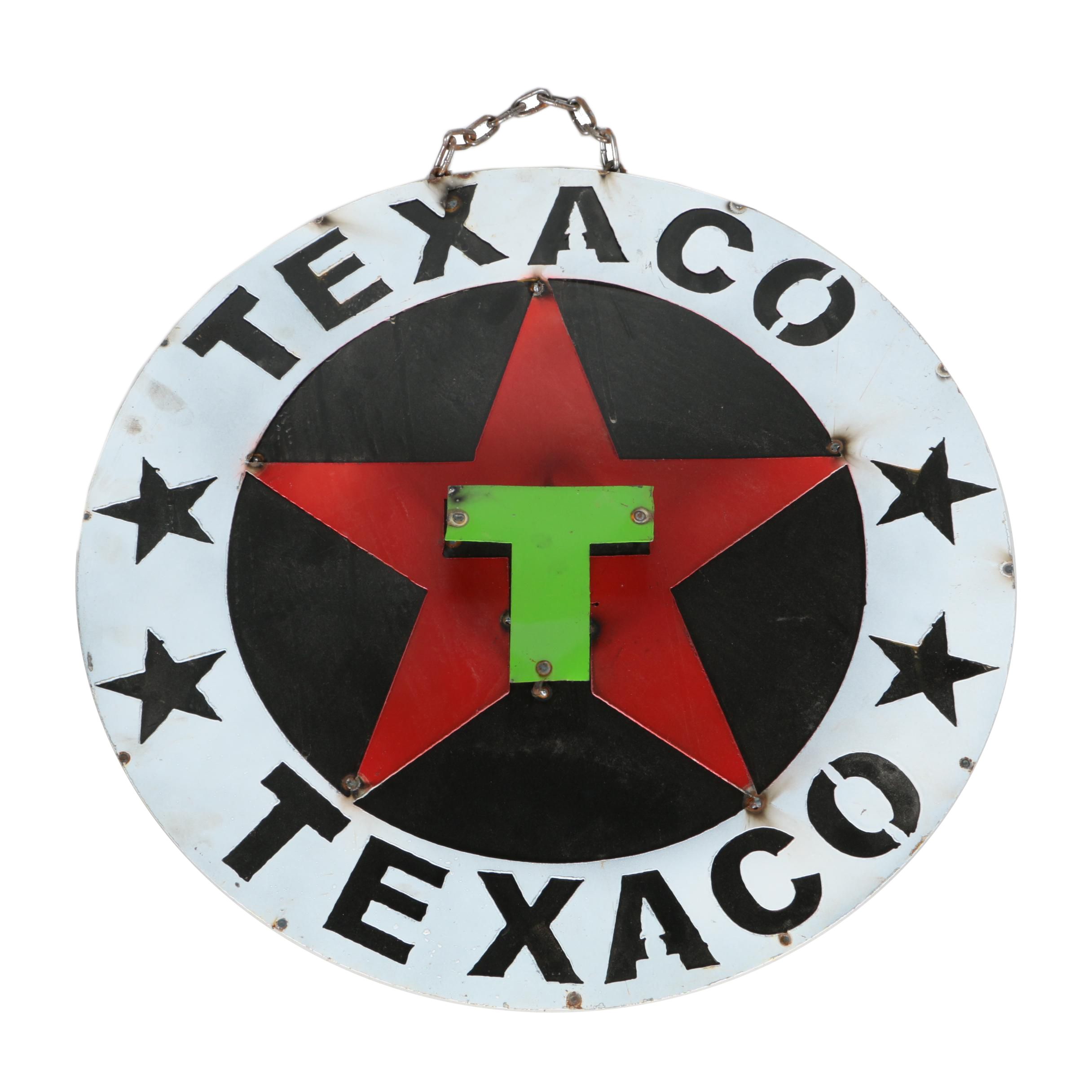 Texaco Advertisement Sign