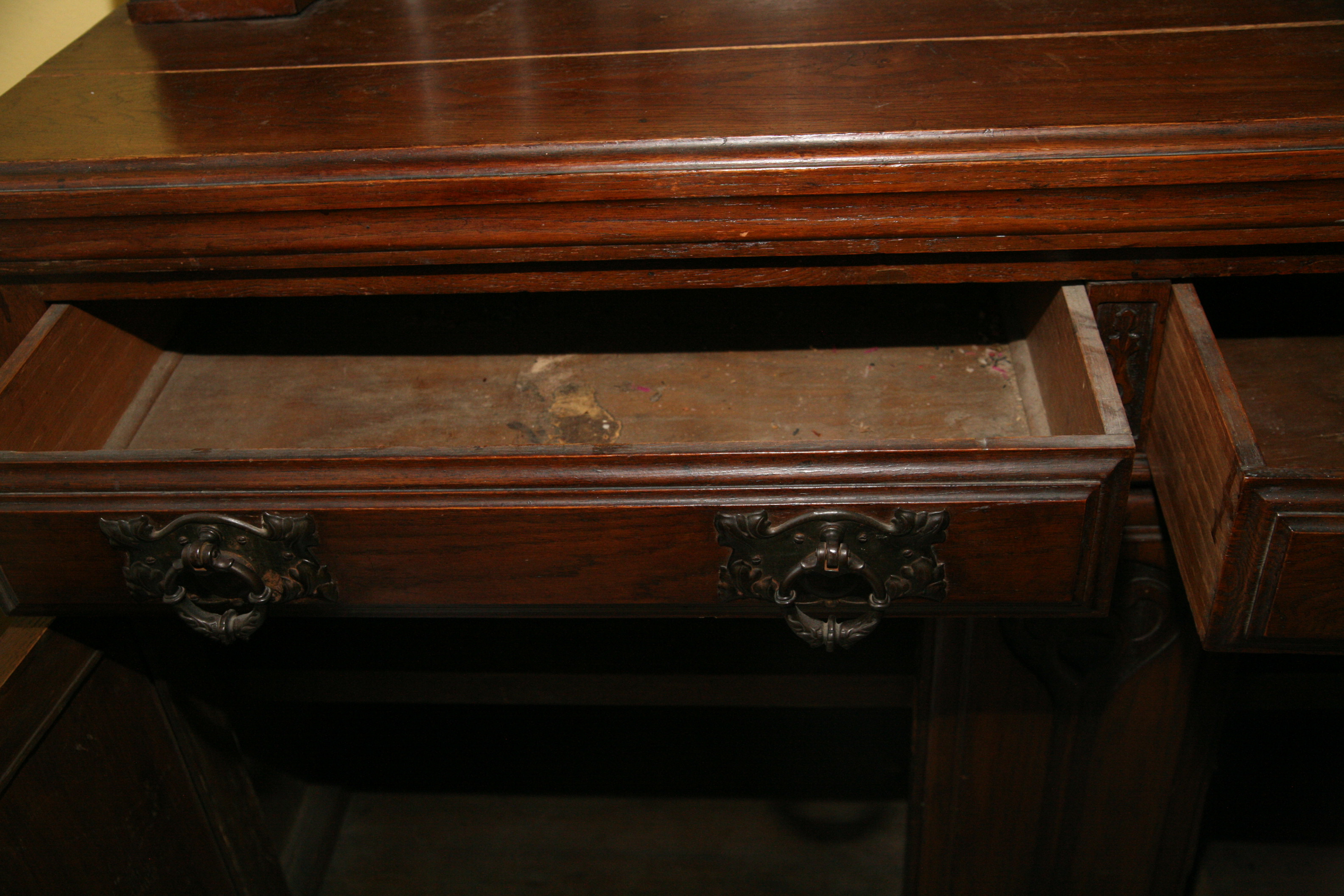 Antique English Art Nouveau Buffet