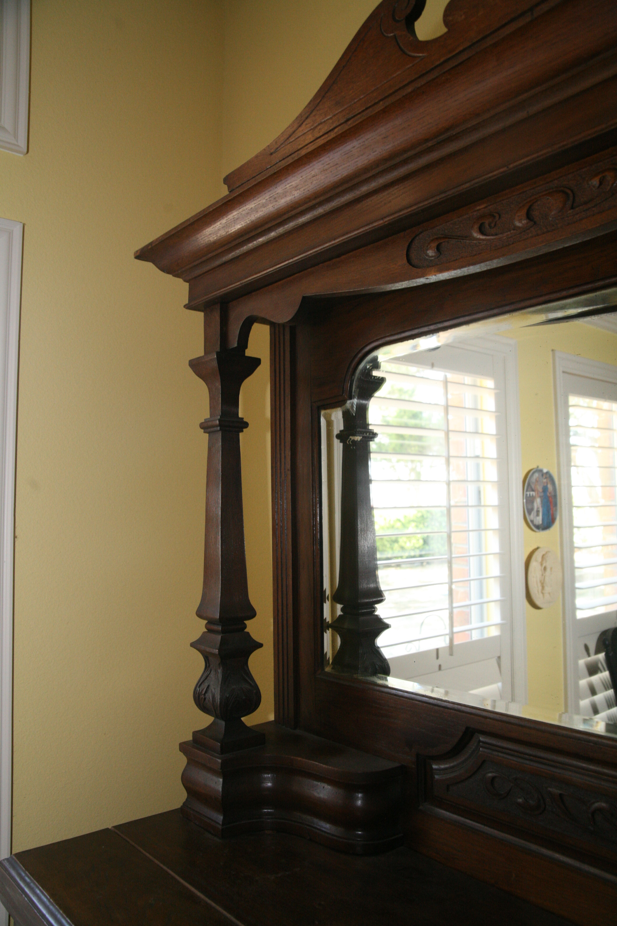 Antique English Art Nouveau Buffet