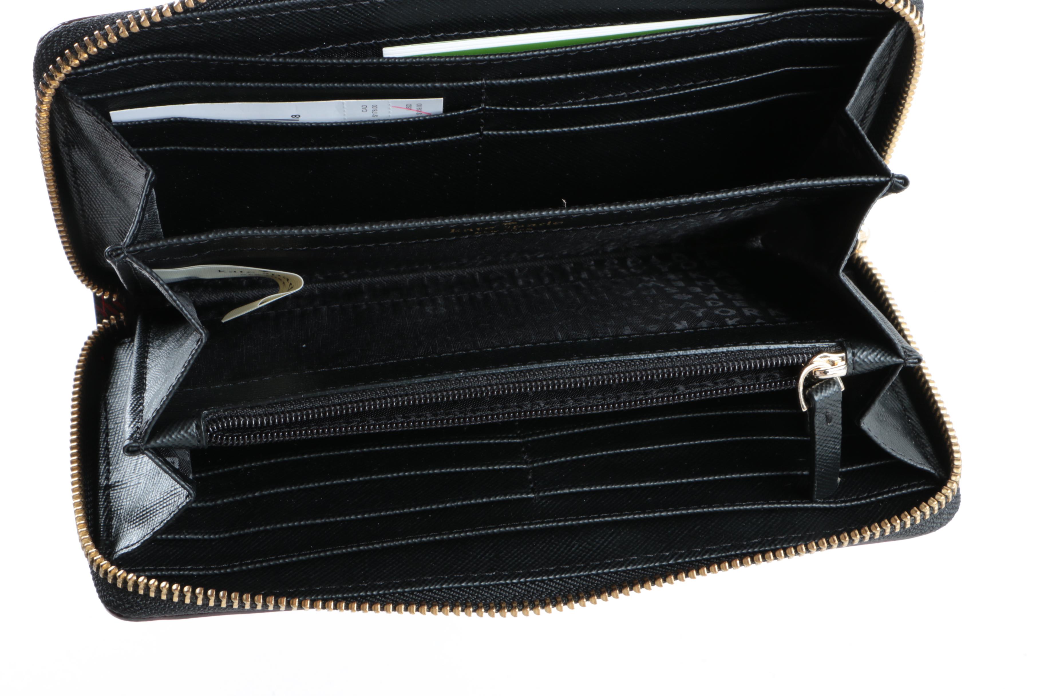 Kate Spade New York Small Rachelle Newbury Lane Plaid Handbag and Wallet