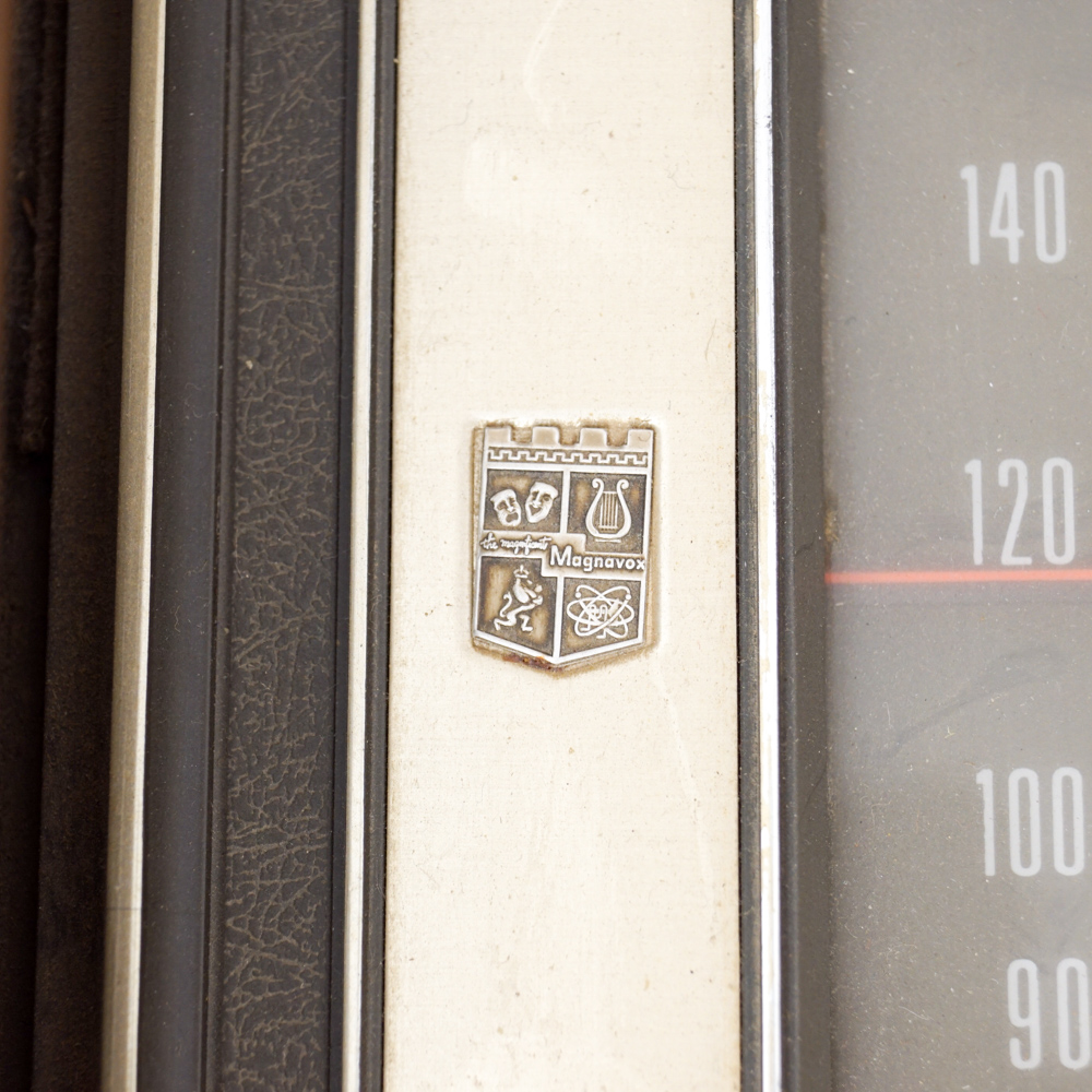 Vintage 1960s Magnavox Astro-Sonic "Flamenco" Record Player Console