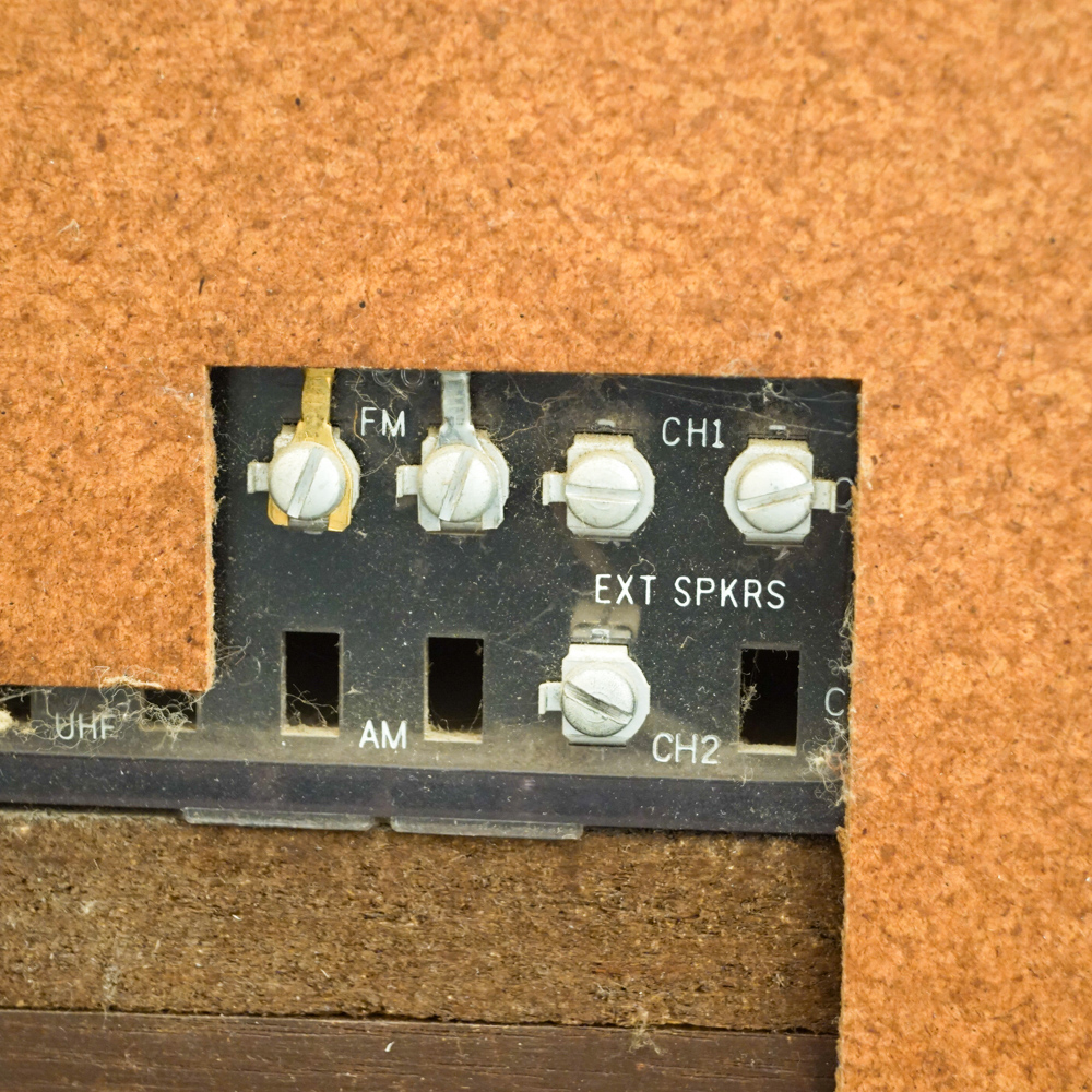 Vintage 1960s Magnavox Astro-Sonic "Flamenco" Record Player Console