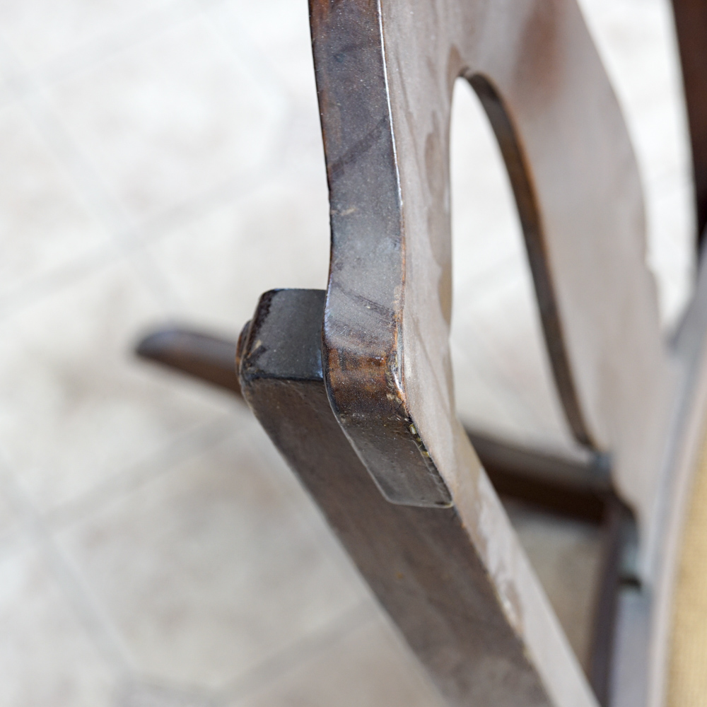 Vintage Victorian Style Rocking Chair