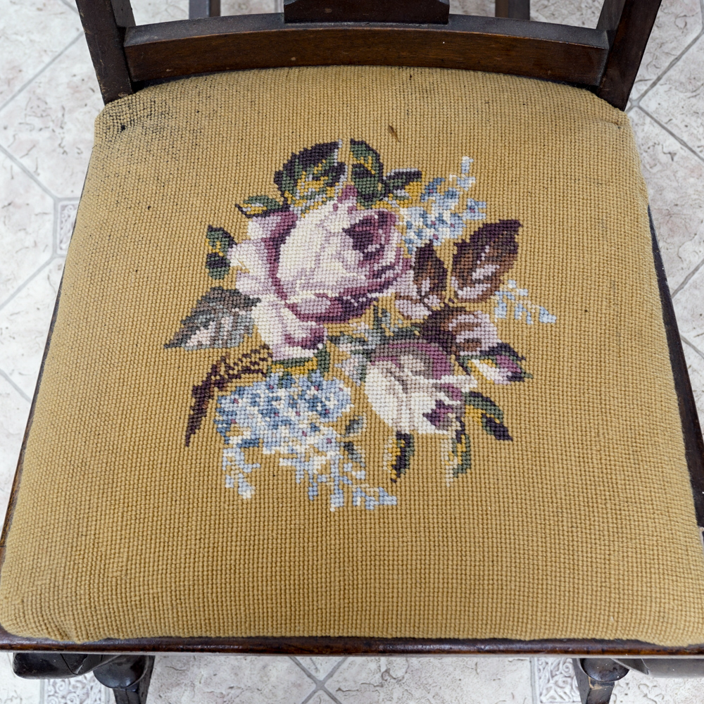 Vintage Victorian Style Rocking Chair