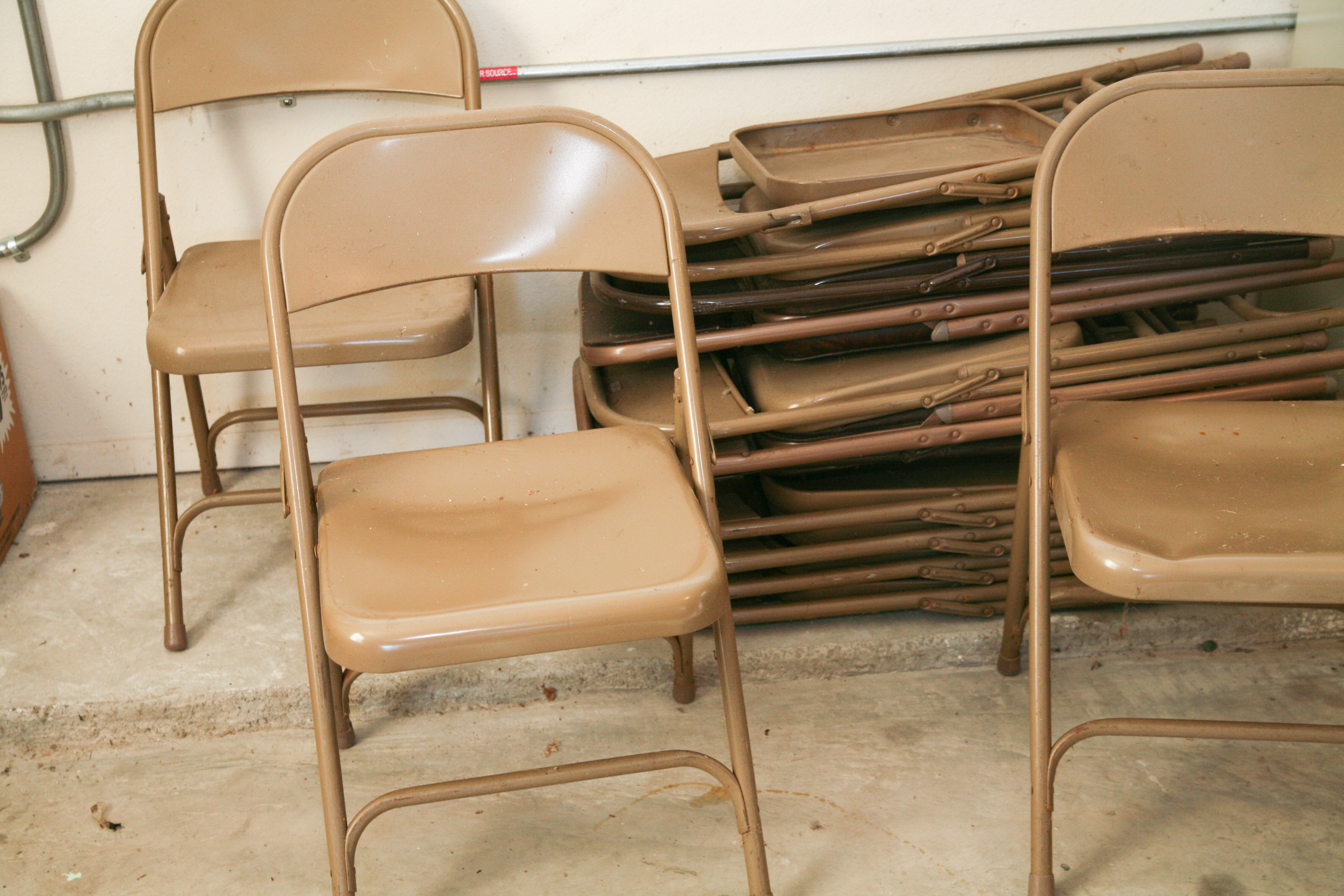 Folding Chairs and Table