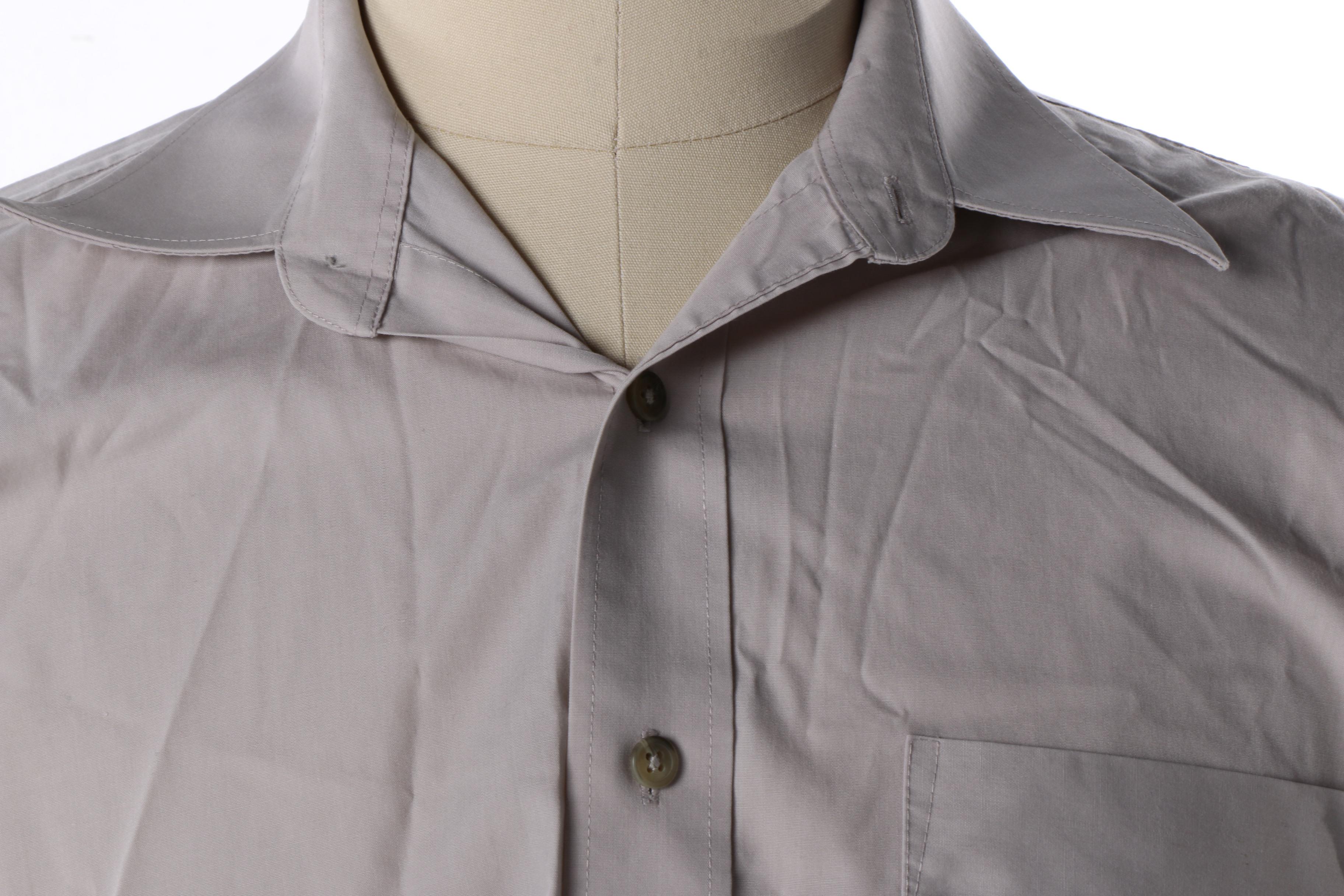 Men's Christian Dior and Yves Saint Laurent Dress Shirts