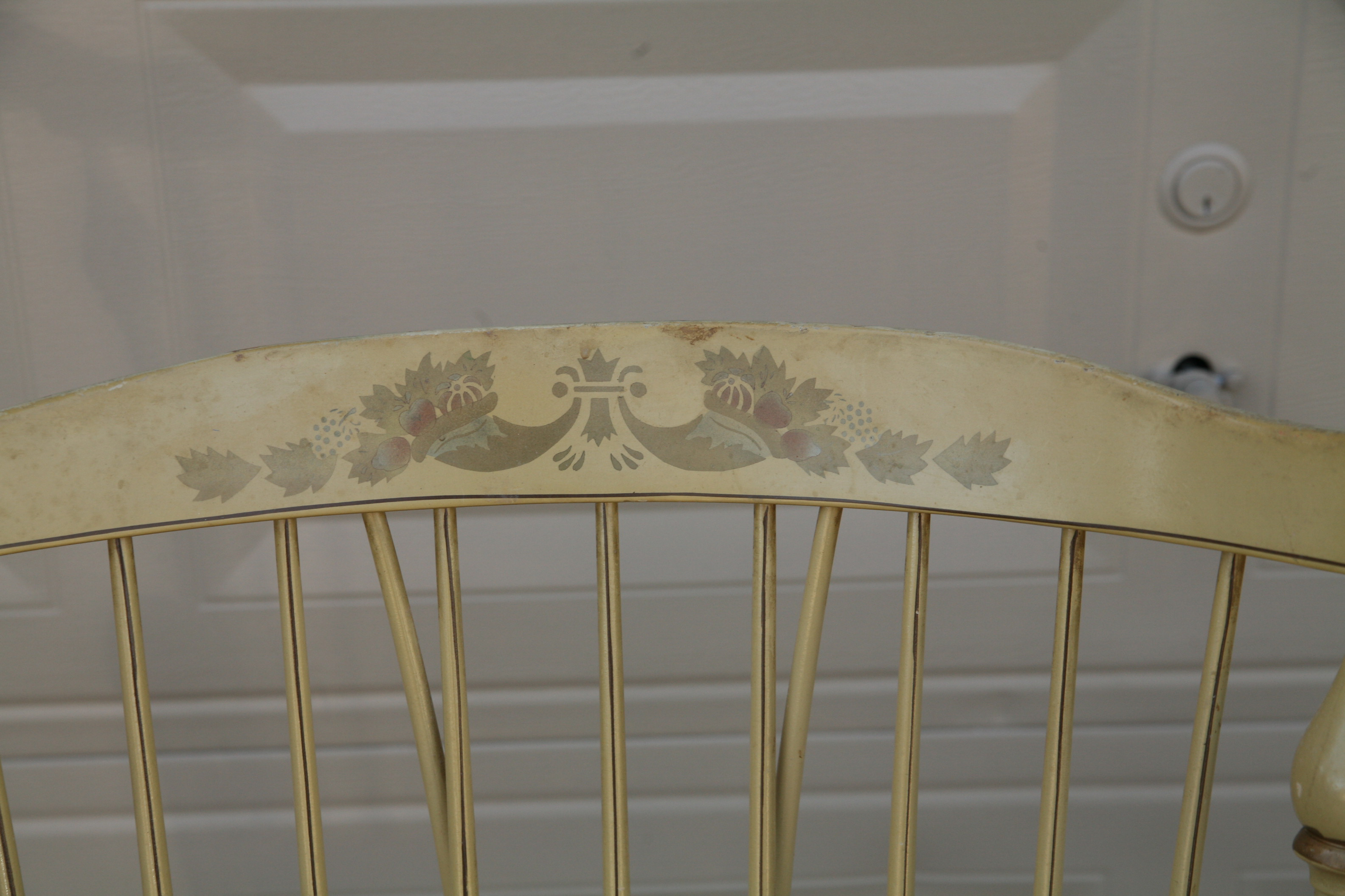 Pair of Vintage Windsor Style Armchairs