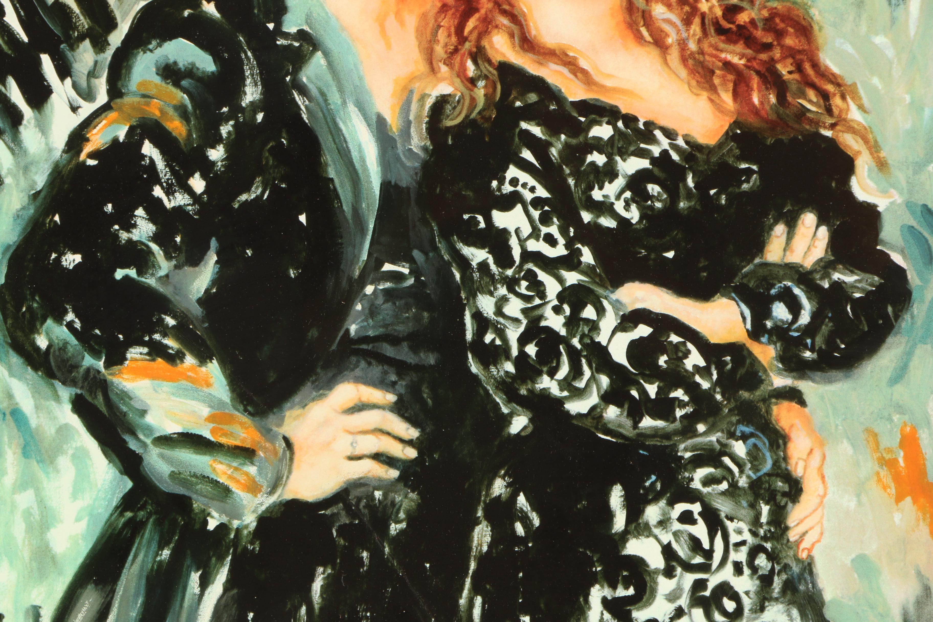 Embellished Giclee After Joanna Zjawinska's Painting "Lulu and Lili"