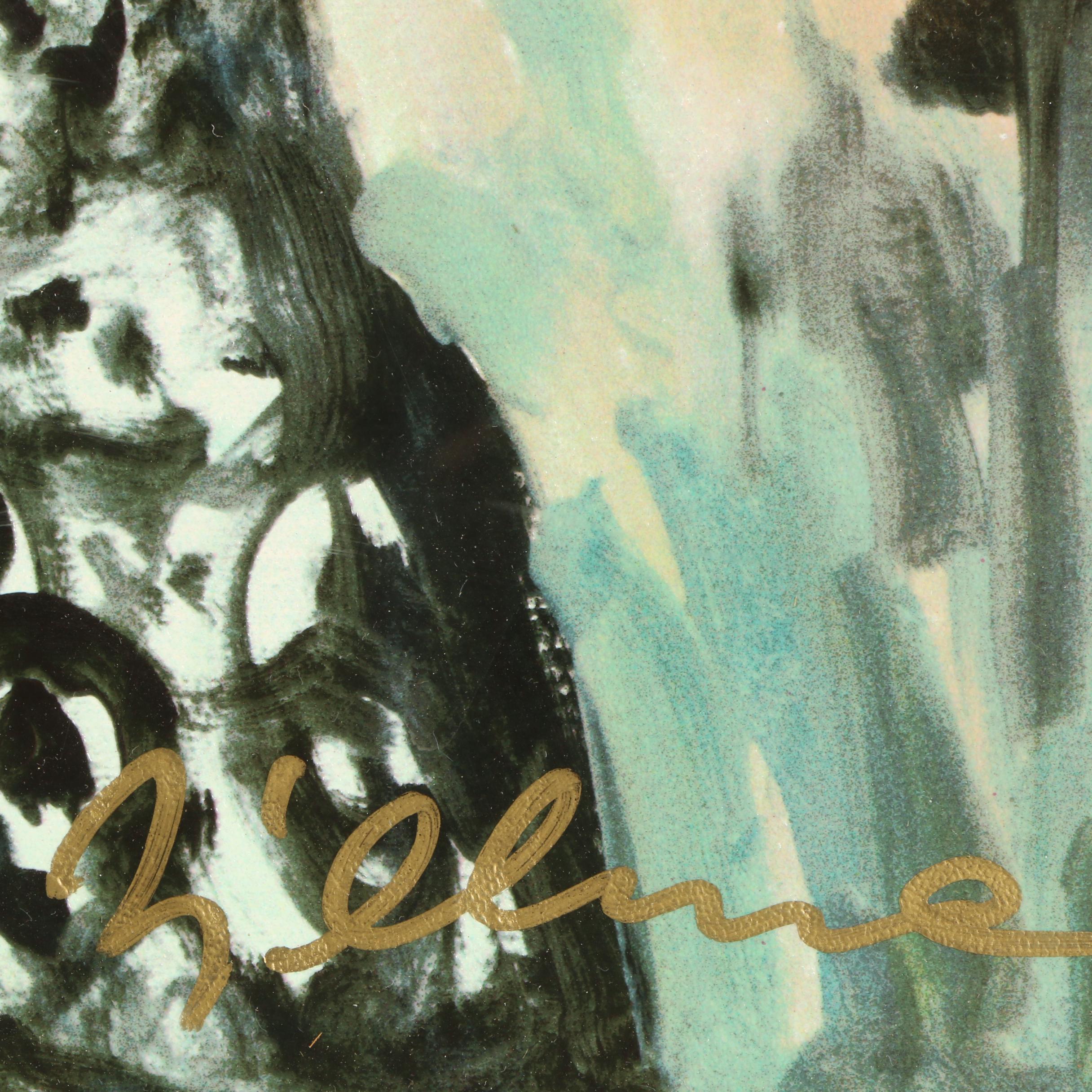 Embellished Giclee After Joanna Zjawinska's Painting "Lulu and Lili"