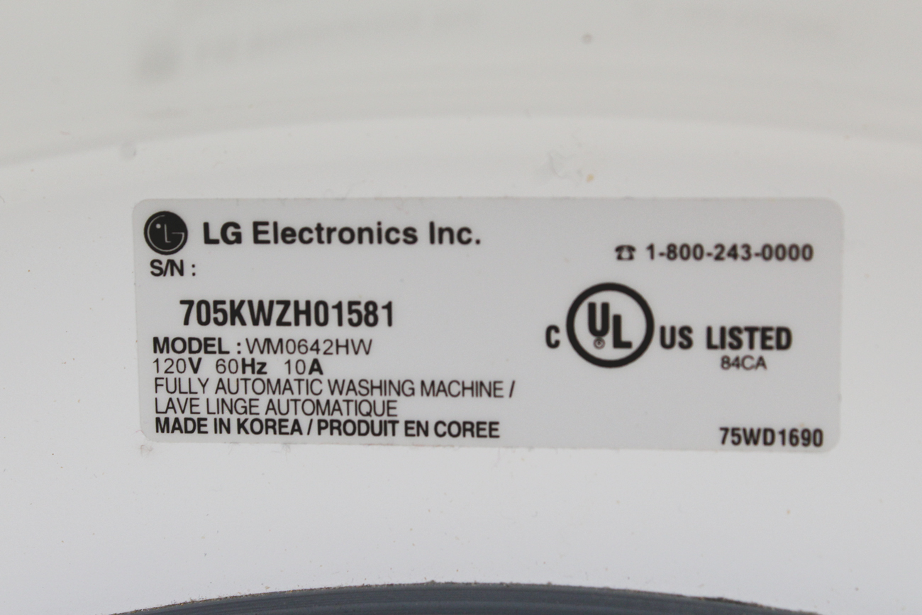 LG Front-Load Washer with LG Electric Dryer