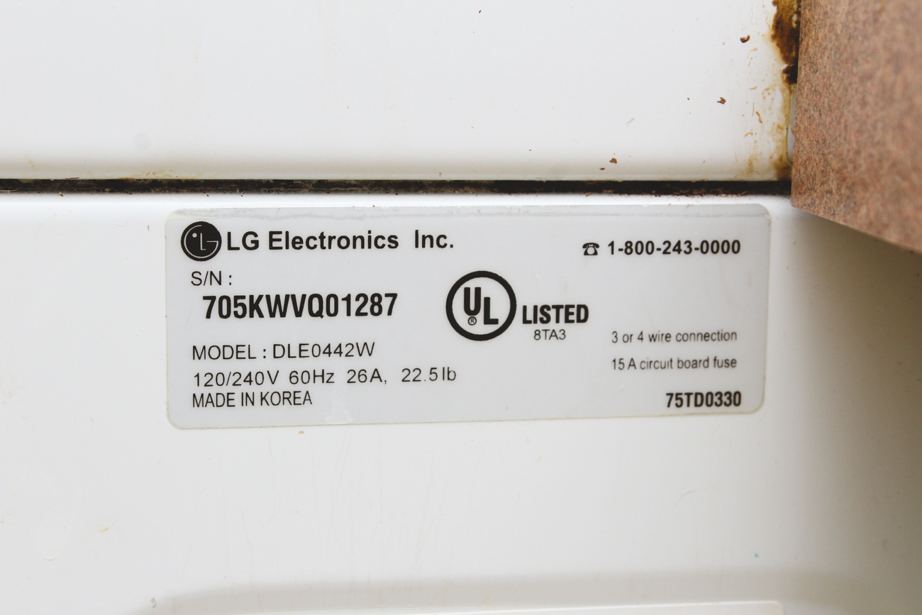 LG Front-Load Washer with LG Electric Dryer