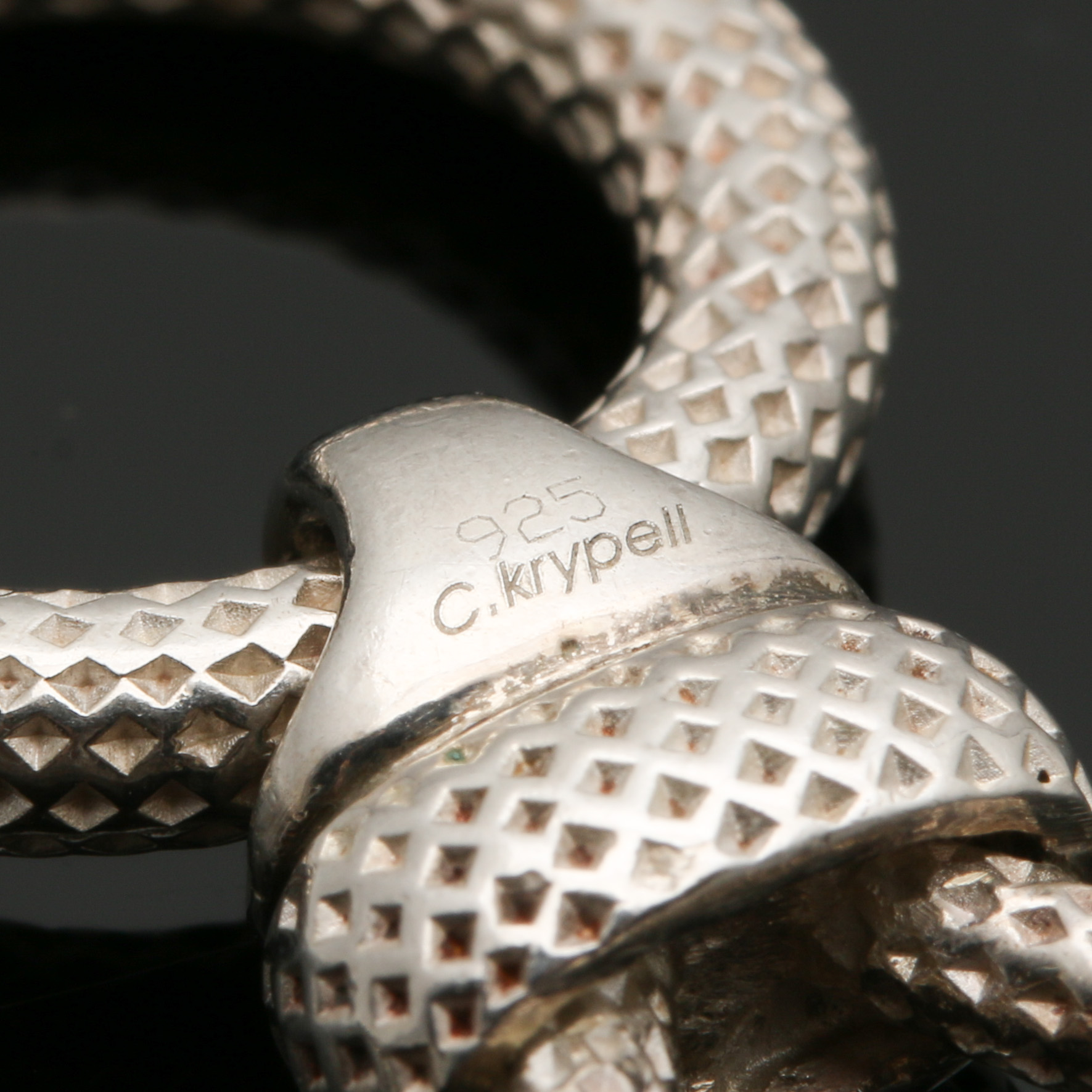 Charles Krypell Sterling Silver Cultured Pearl Necklace