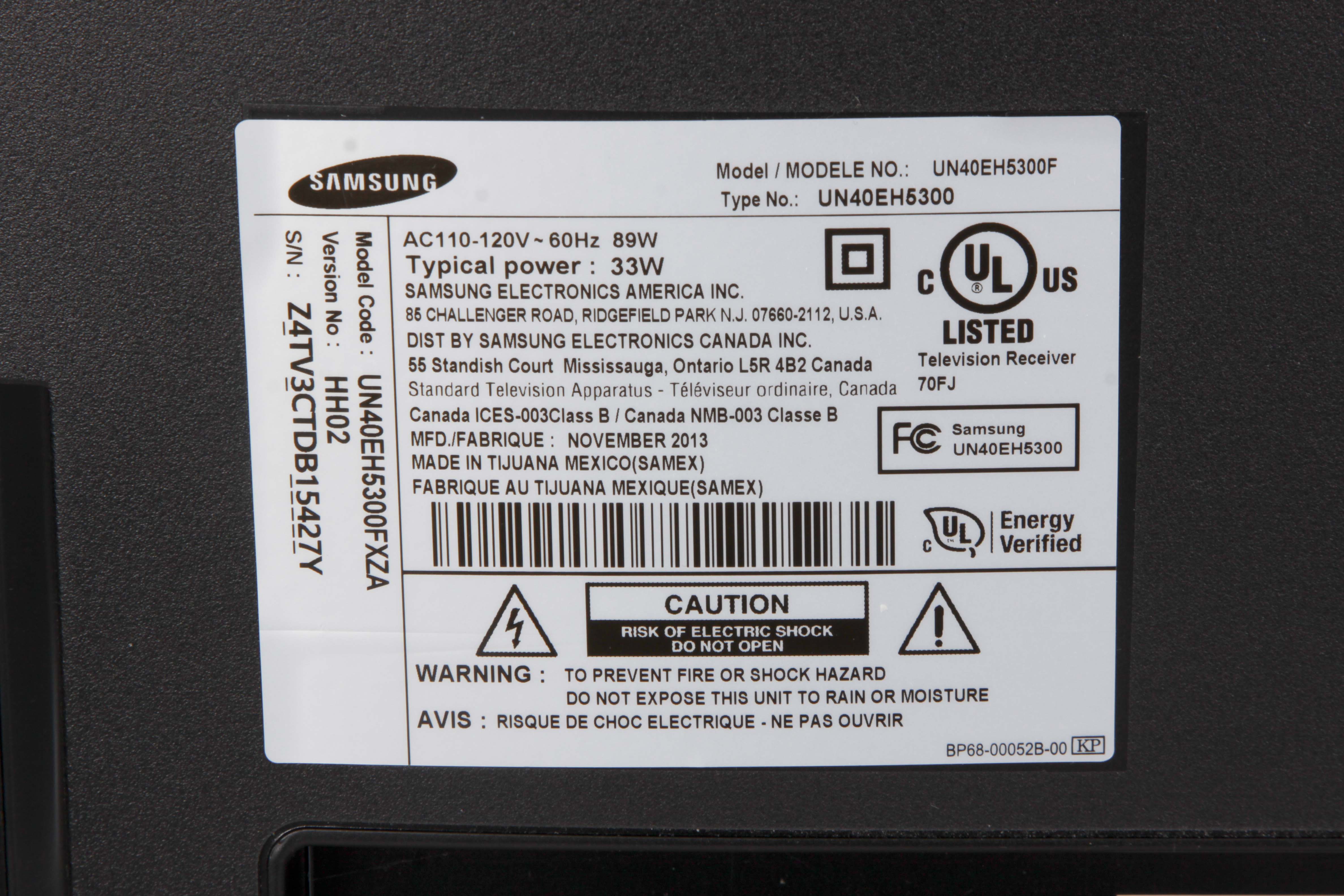 Samsung 42" Television