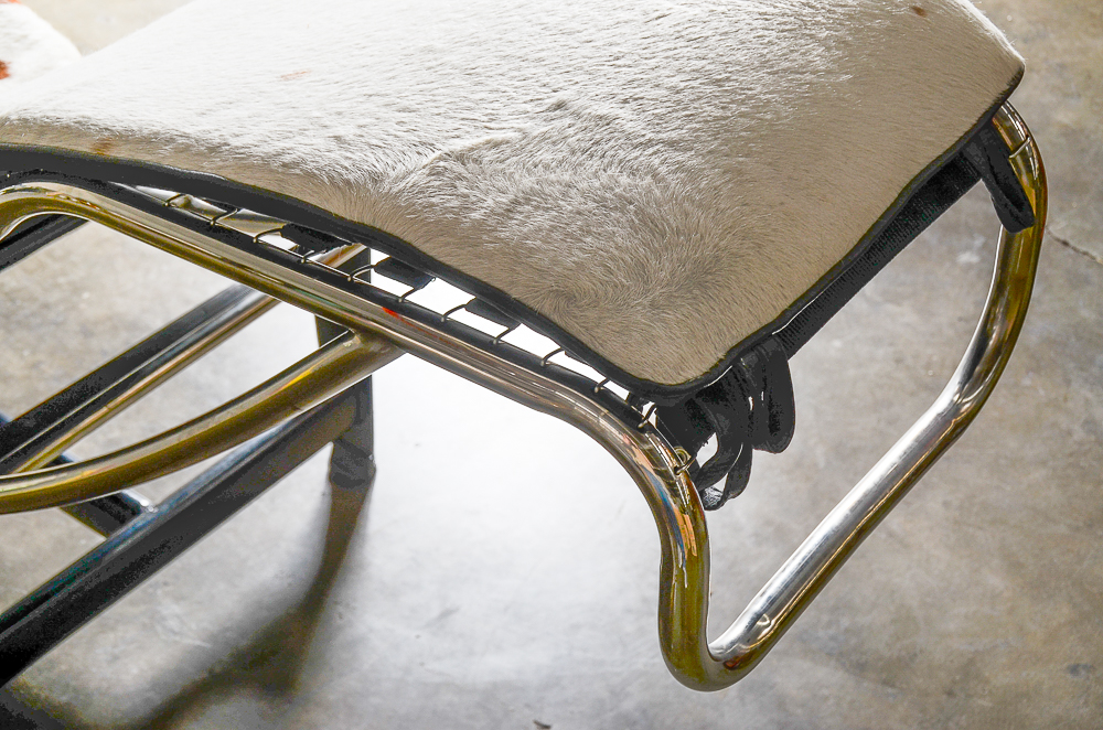 Modern Style Chaise Lounge After Le Corbusier Design