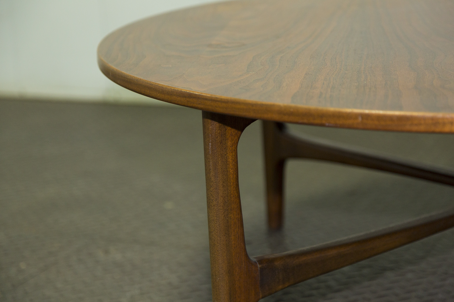 Danish Modern Teak Coffee Table by Dux