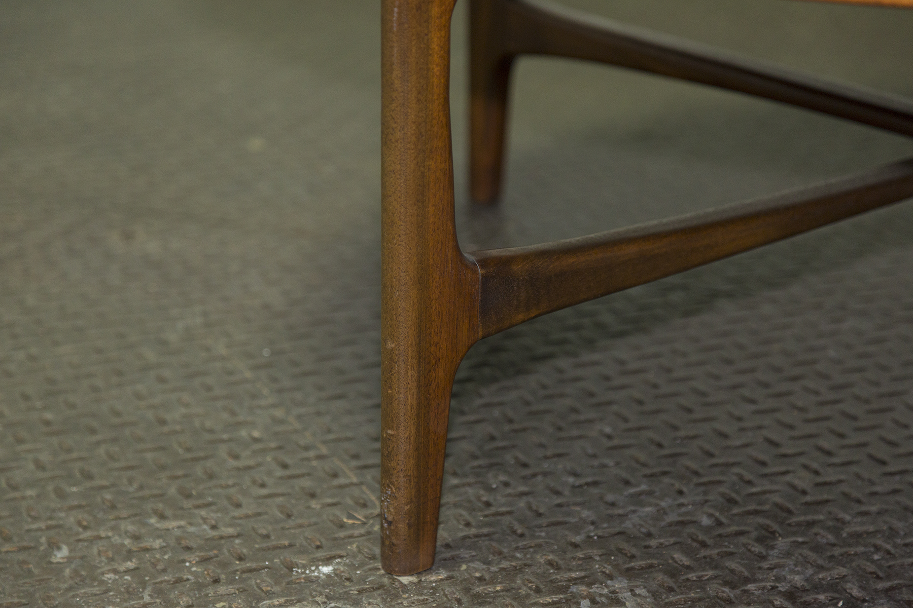 Danish Modern Teak Coffee Table by Dux