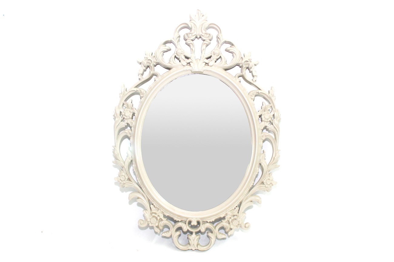 IKEA Ornate Oval Wall Mirror