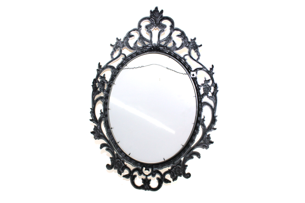 IKEA Ornate Oval Wall Mirror