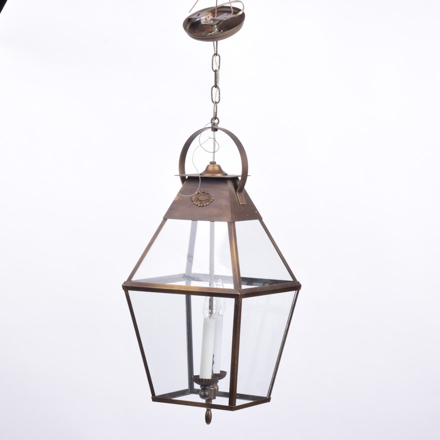 Metal Lantern Pendant Fixture