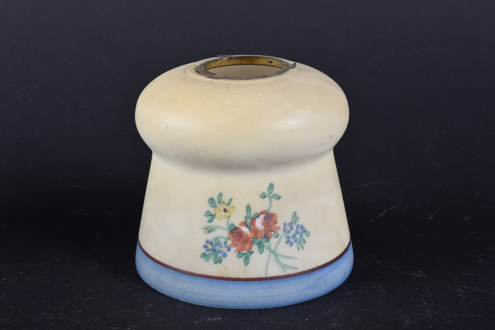 Hand-Painted Vintage Lamp Shades