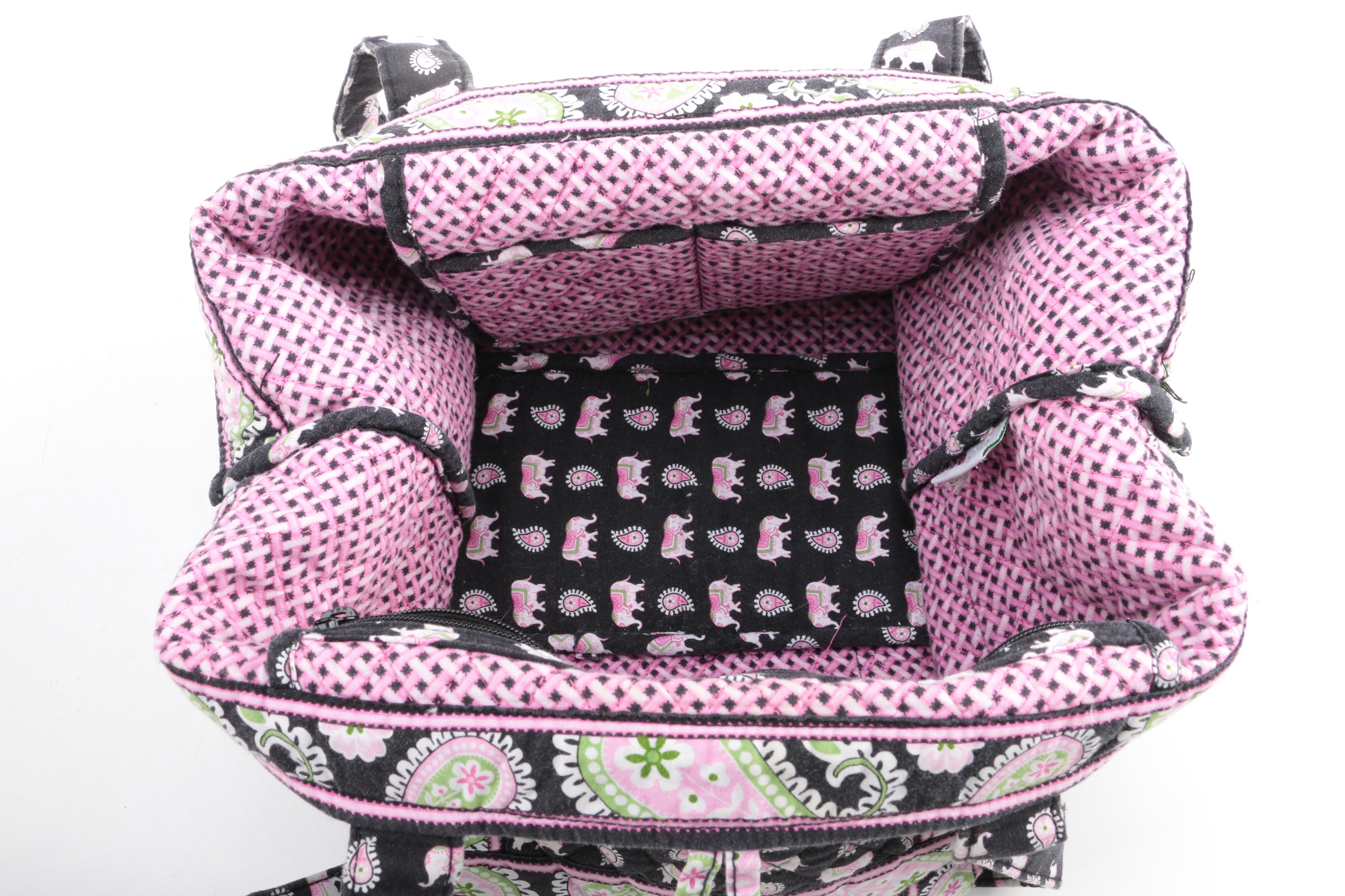 Vera Bradley Duffel Bag, Hanging Organizer and Wallets