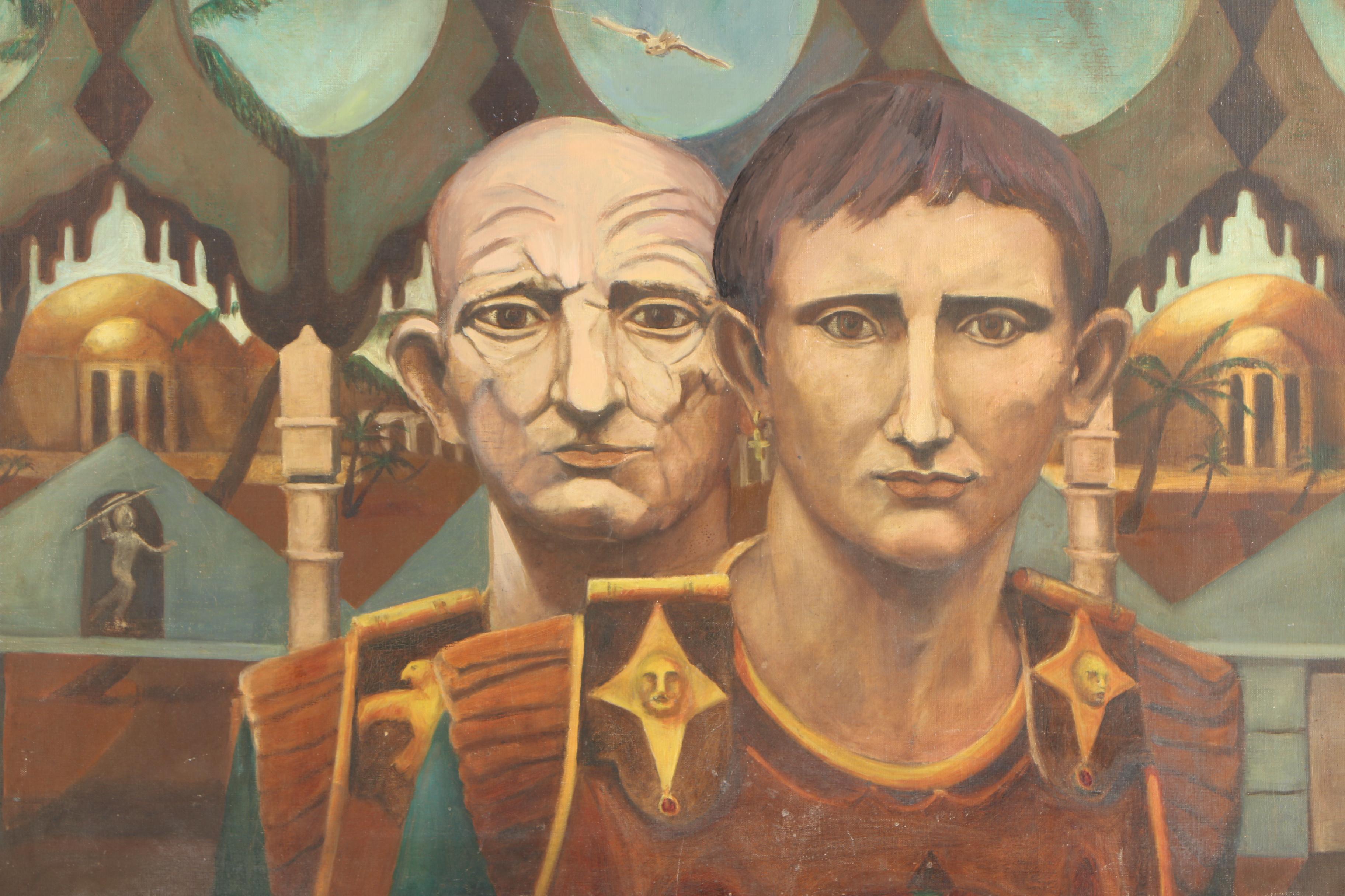 Rawson Oil Painting "Centurons Pax Roma"