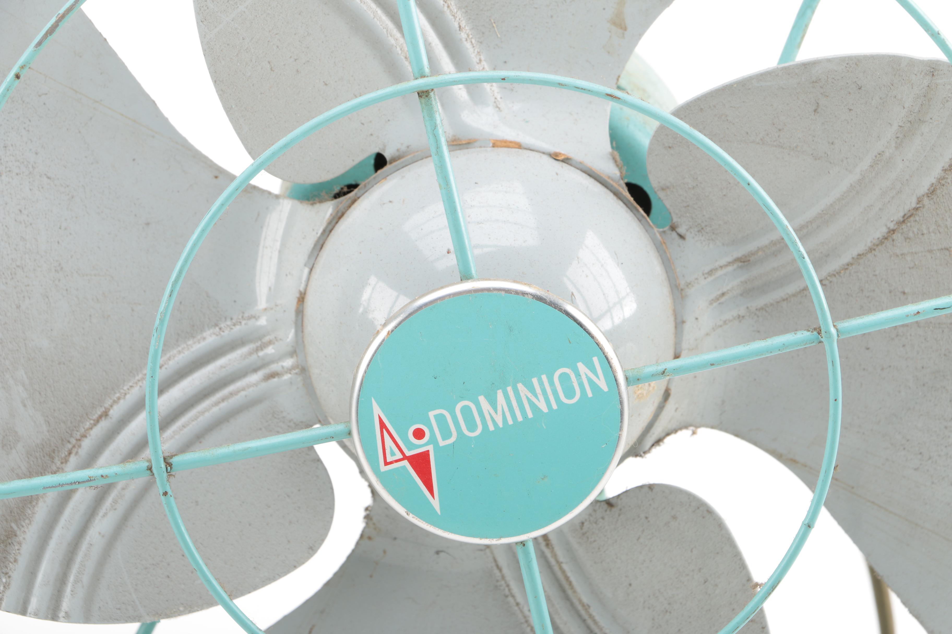 Vintage Dominion and "Vornado" Electric Fans