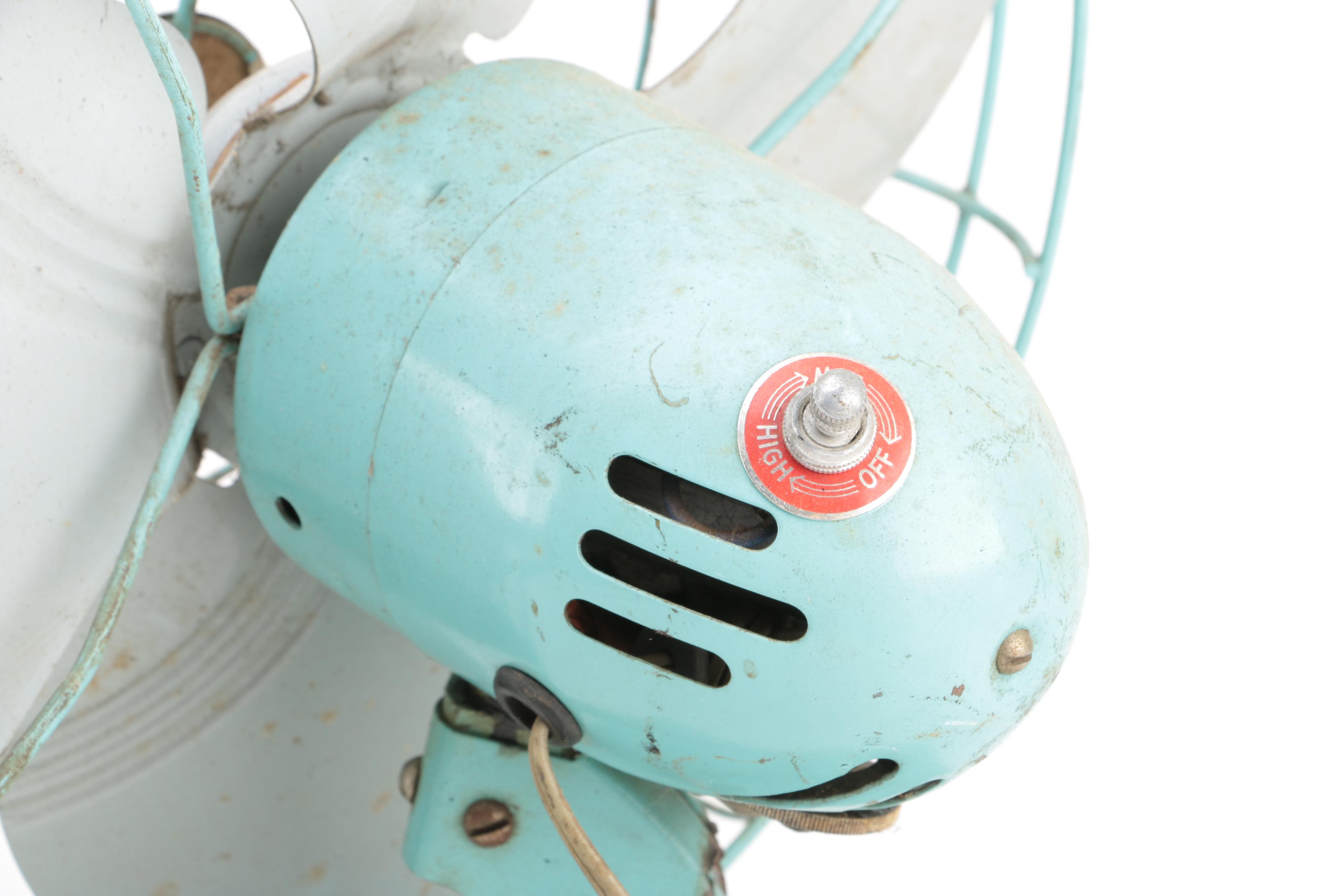 Vintage Dominion and "Vornado" Electric Fans