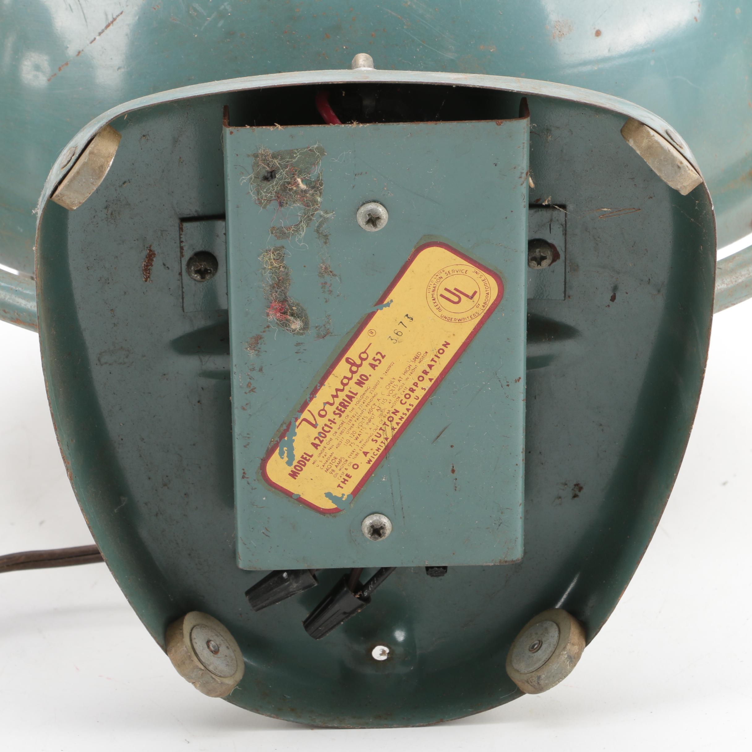 Vintage Dominion and "Vornado" Electric Fans