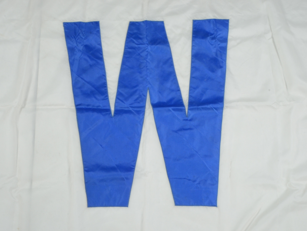 Chicago Cubs Wrigley Field Banner  COA
