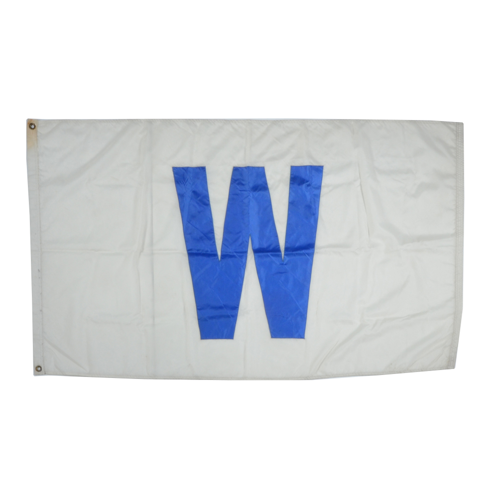 Chicago Cubs Wrigley Field Banner  COA