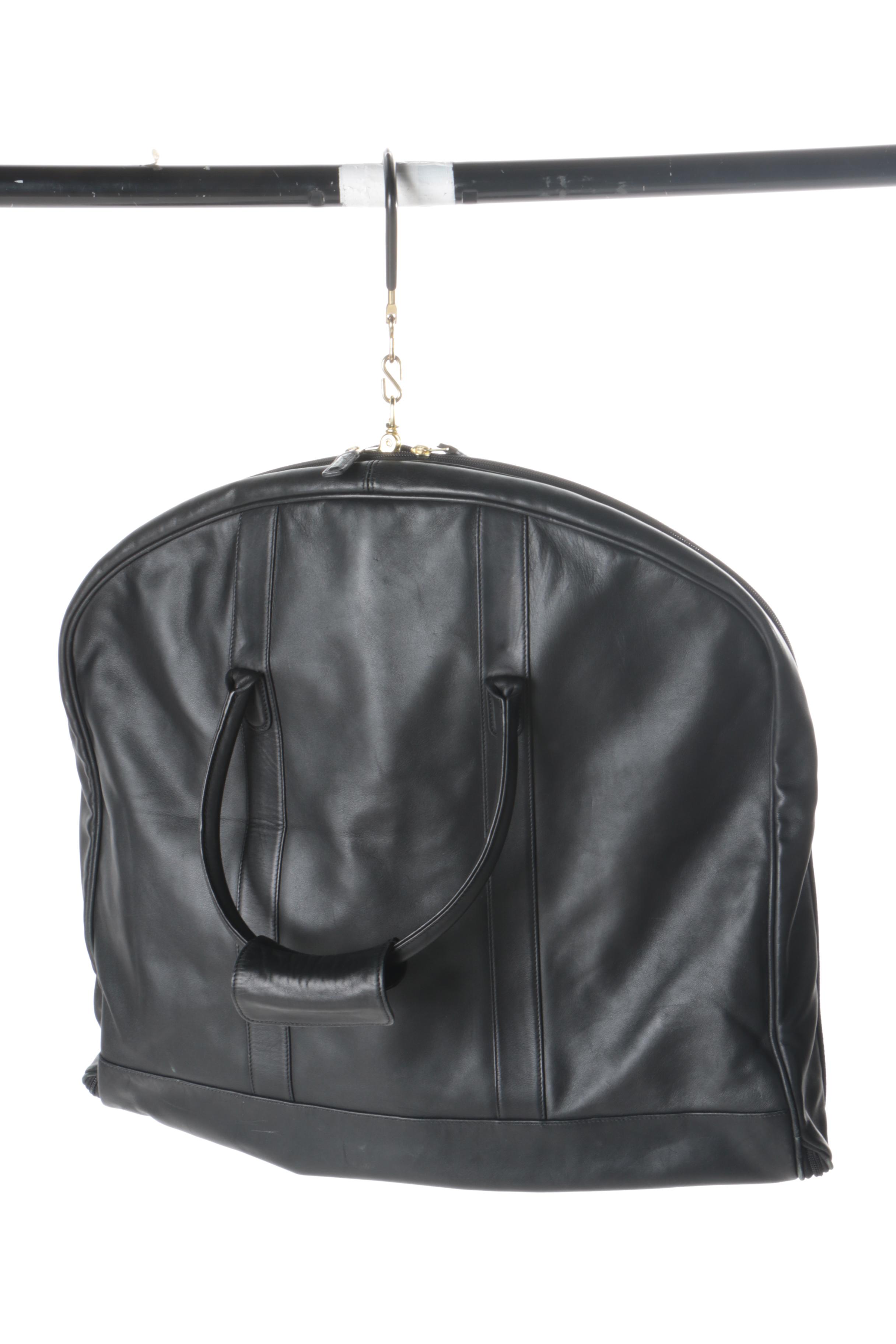 Coach Leather Garment Bag
