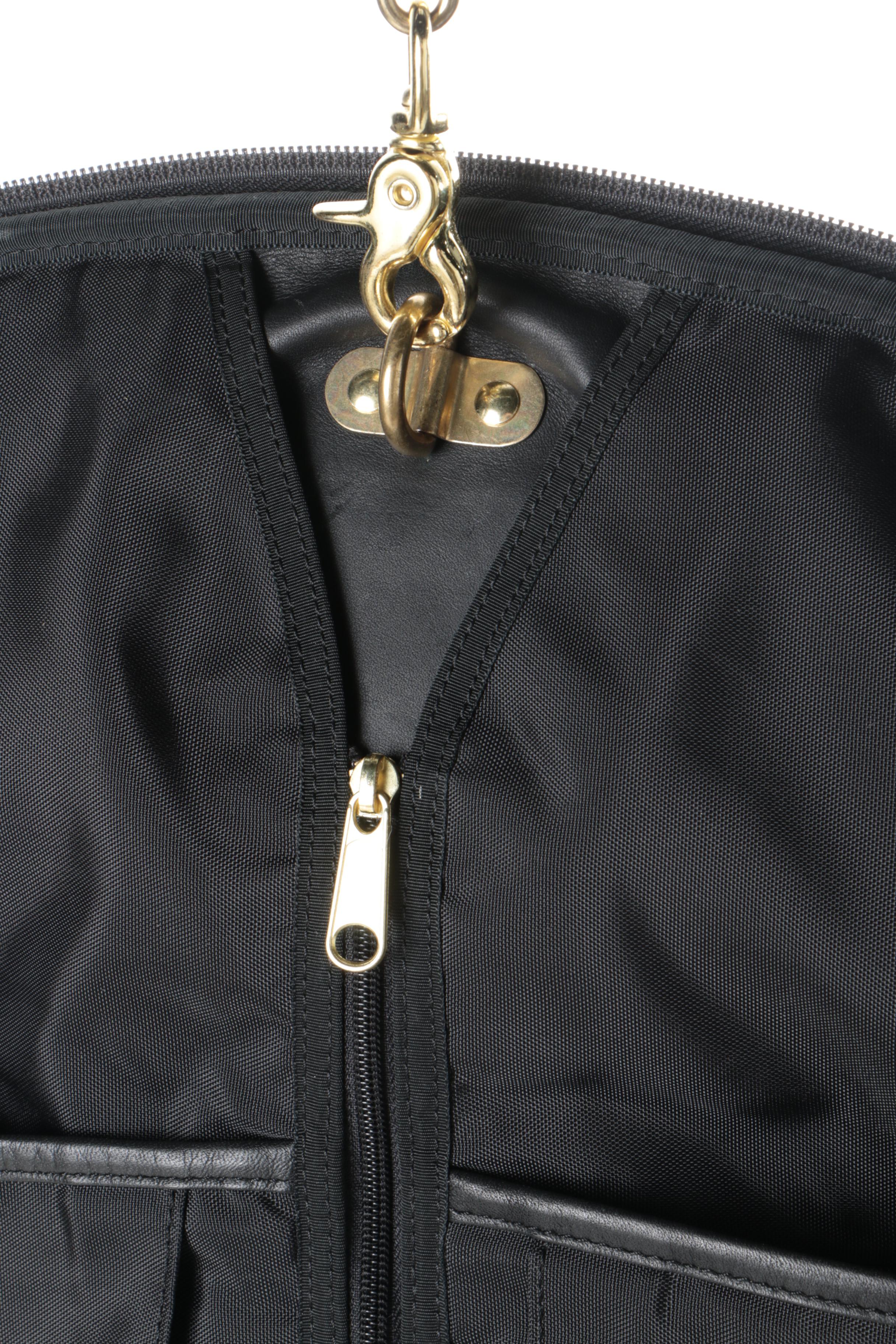 Coach Leather Garment Bag