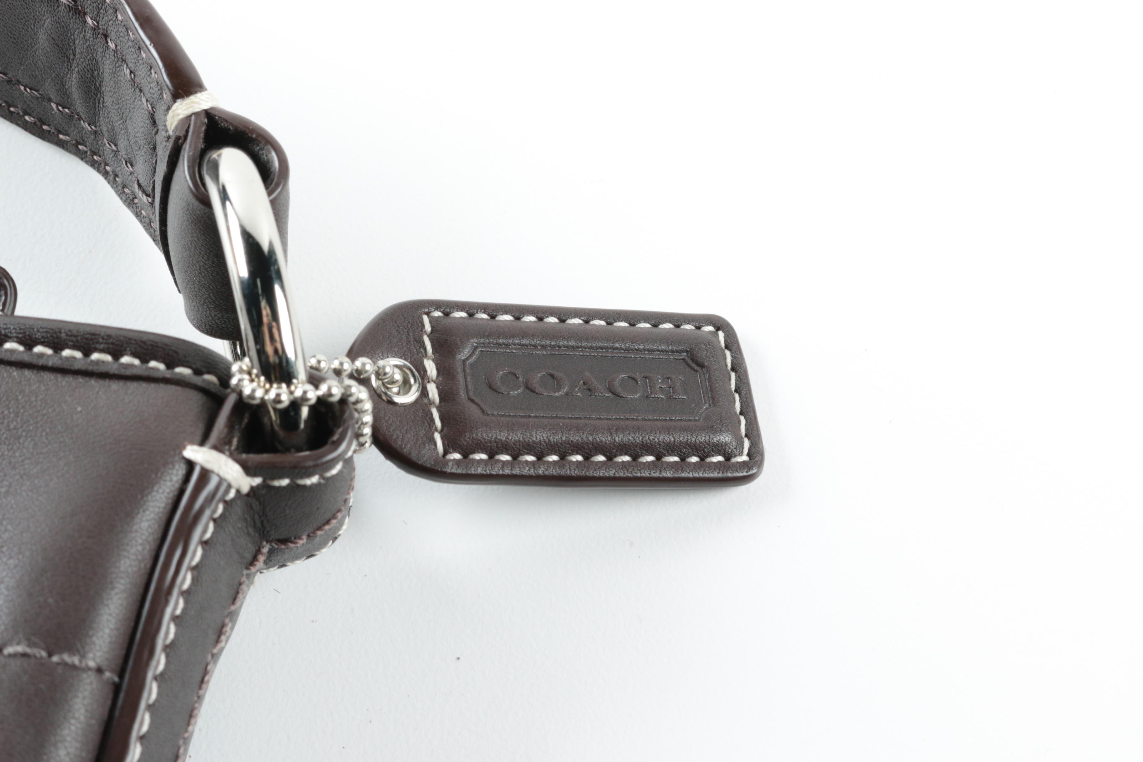 Coach Soho Brown Leather Hobo Bag