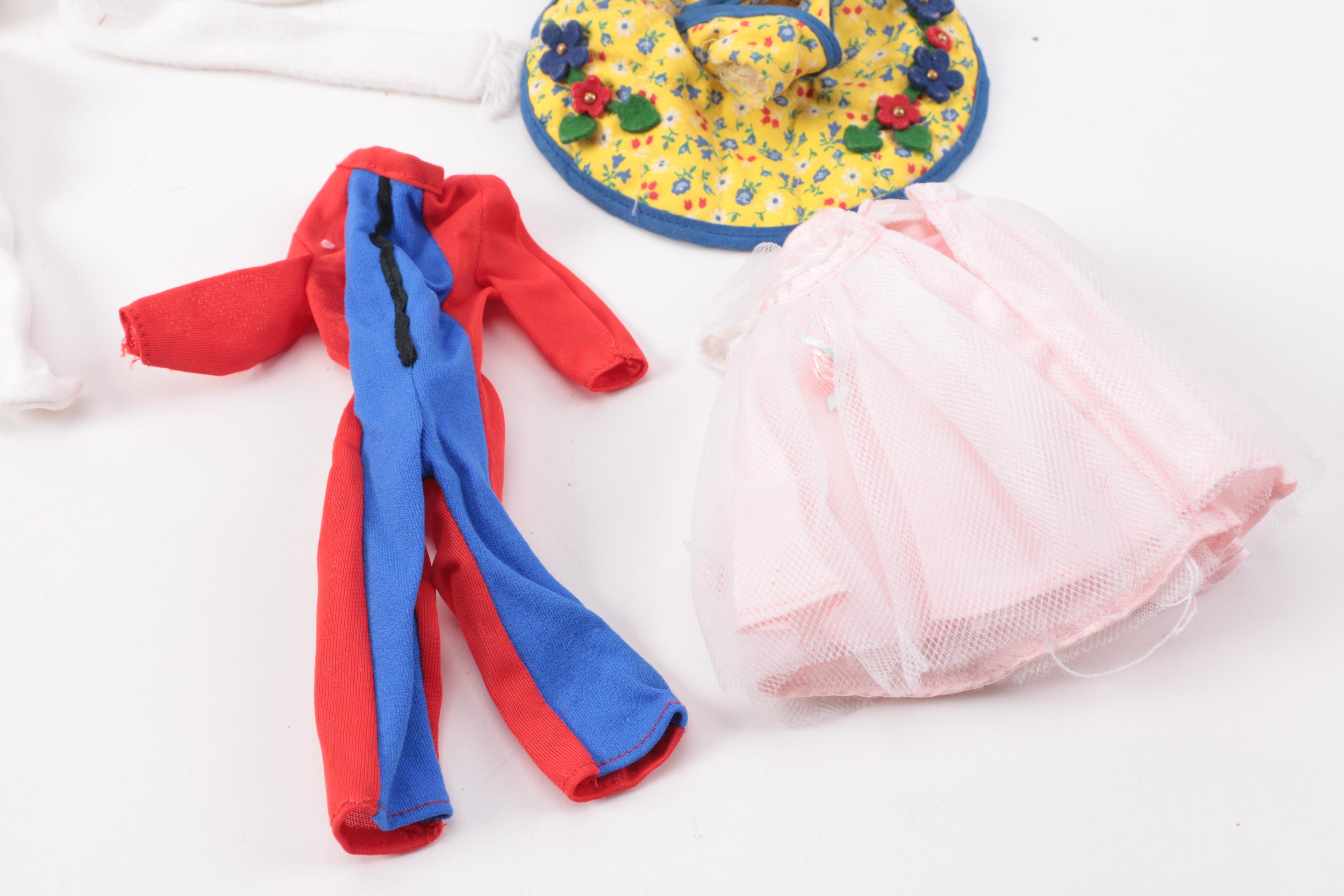 Vintage Vogue "Ginny" Dolls and Cloth Dolls with Trunks and Accessories