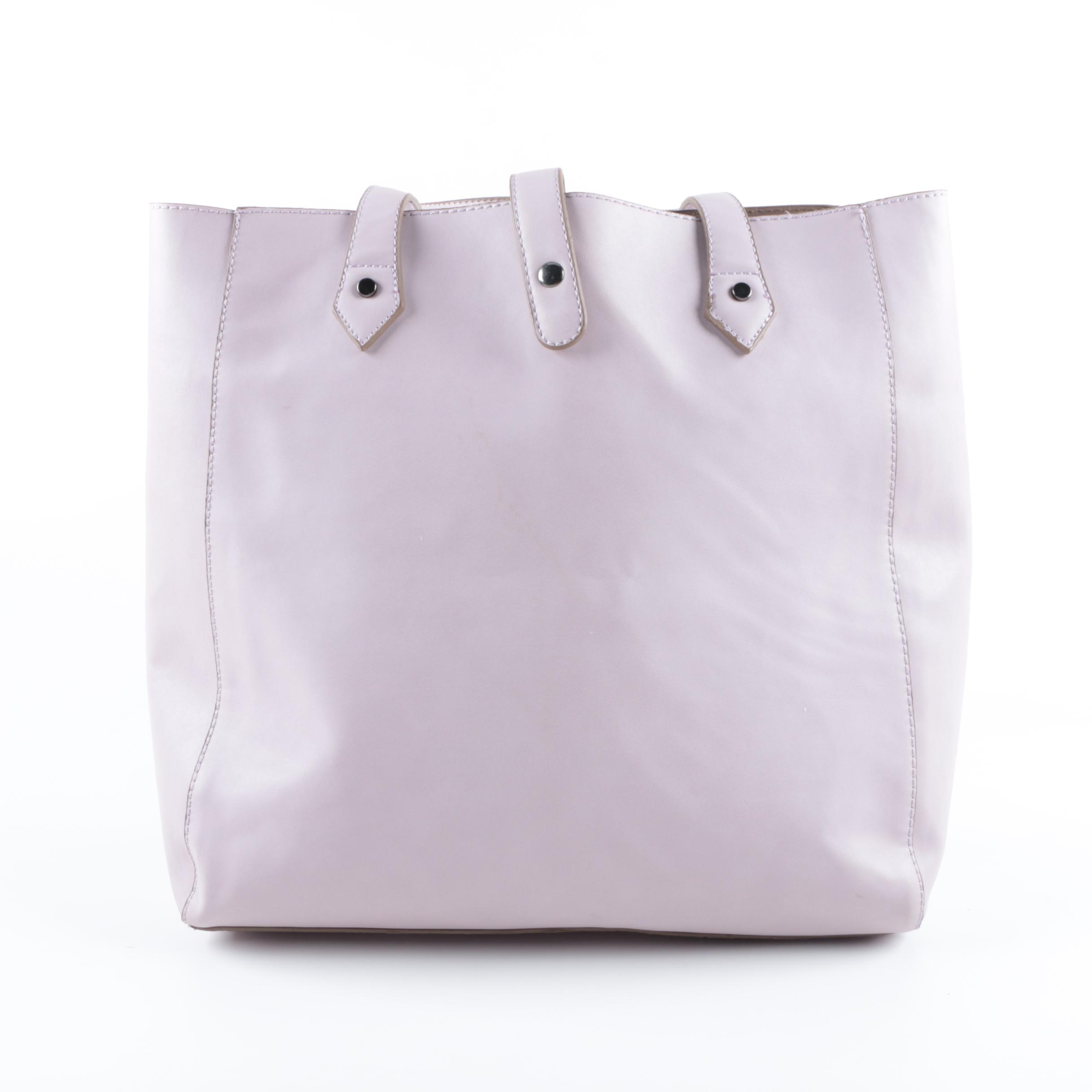 David Jones Faux Leather Tote Bag