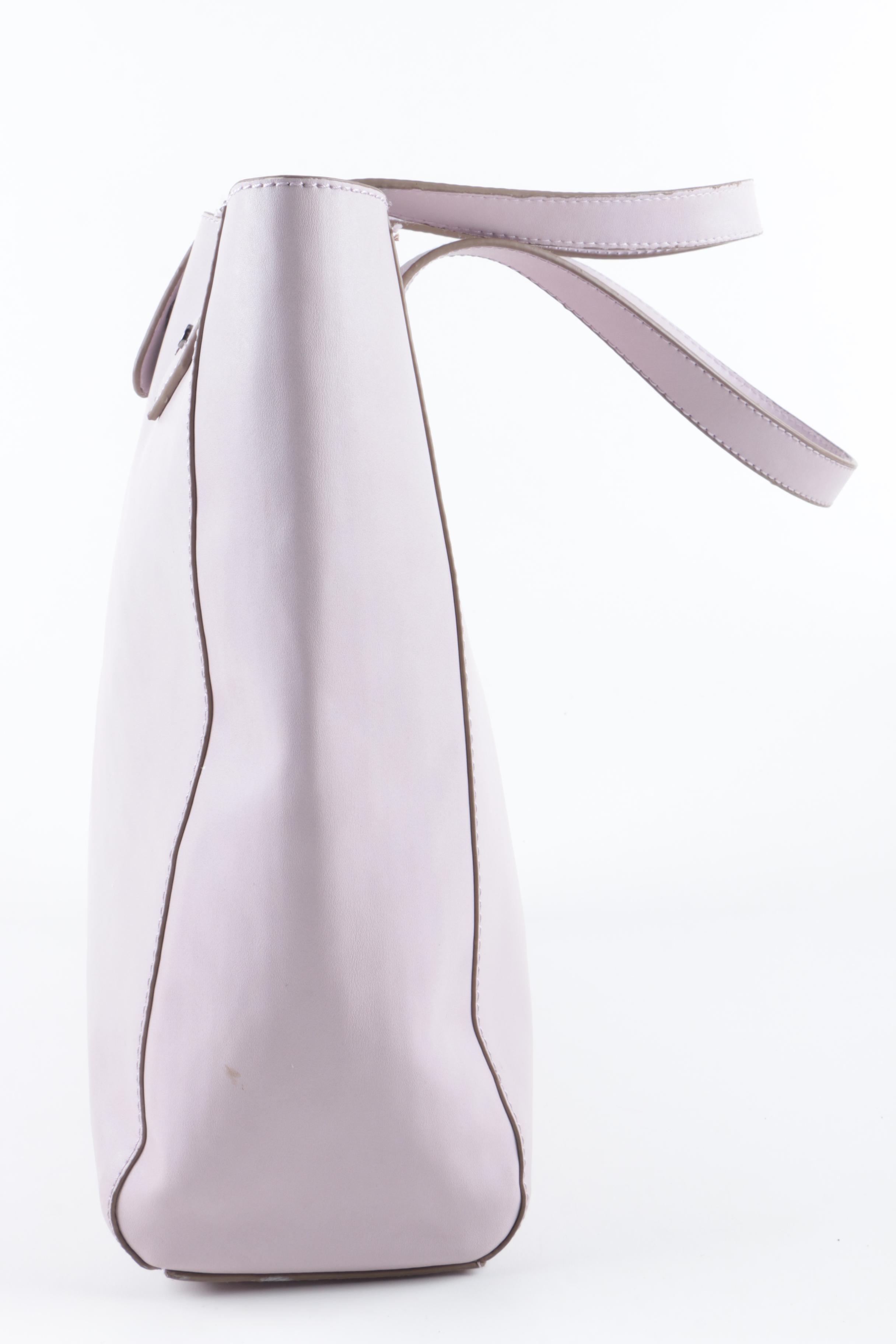 David Jones Faux Leather Tote Bag