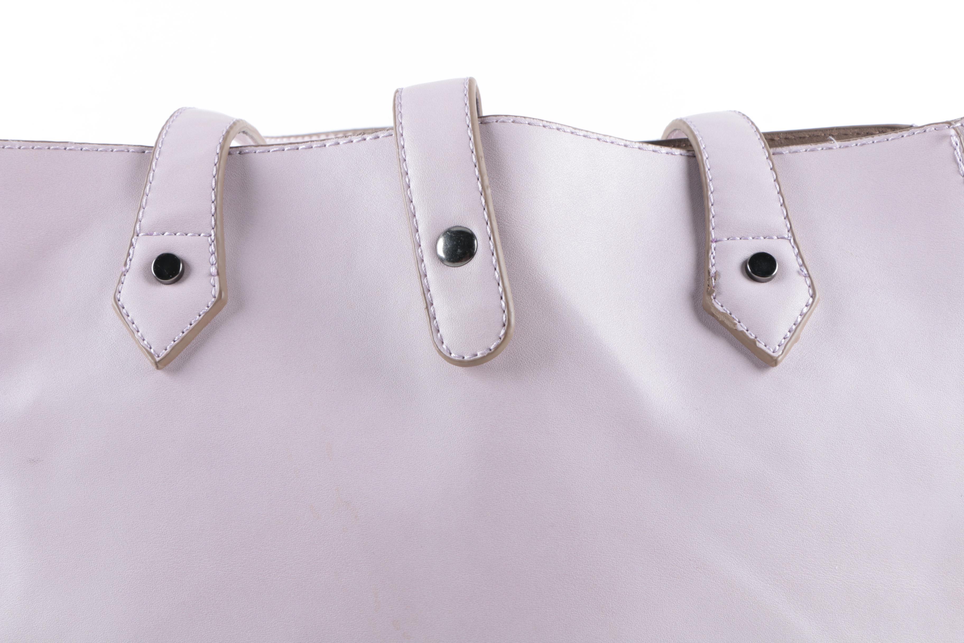 David Jones Faux Leather Tote Bag