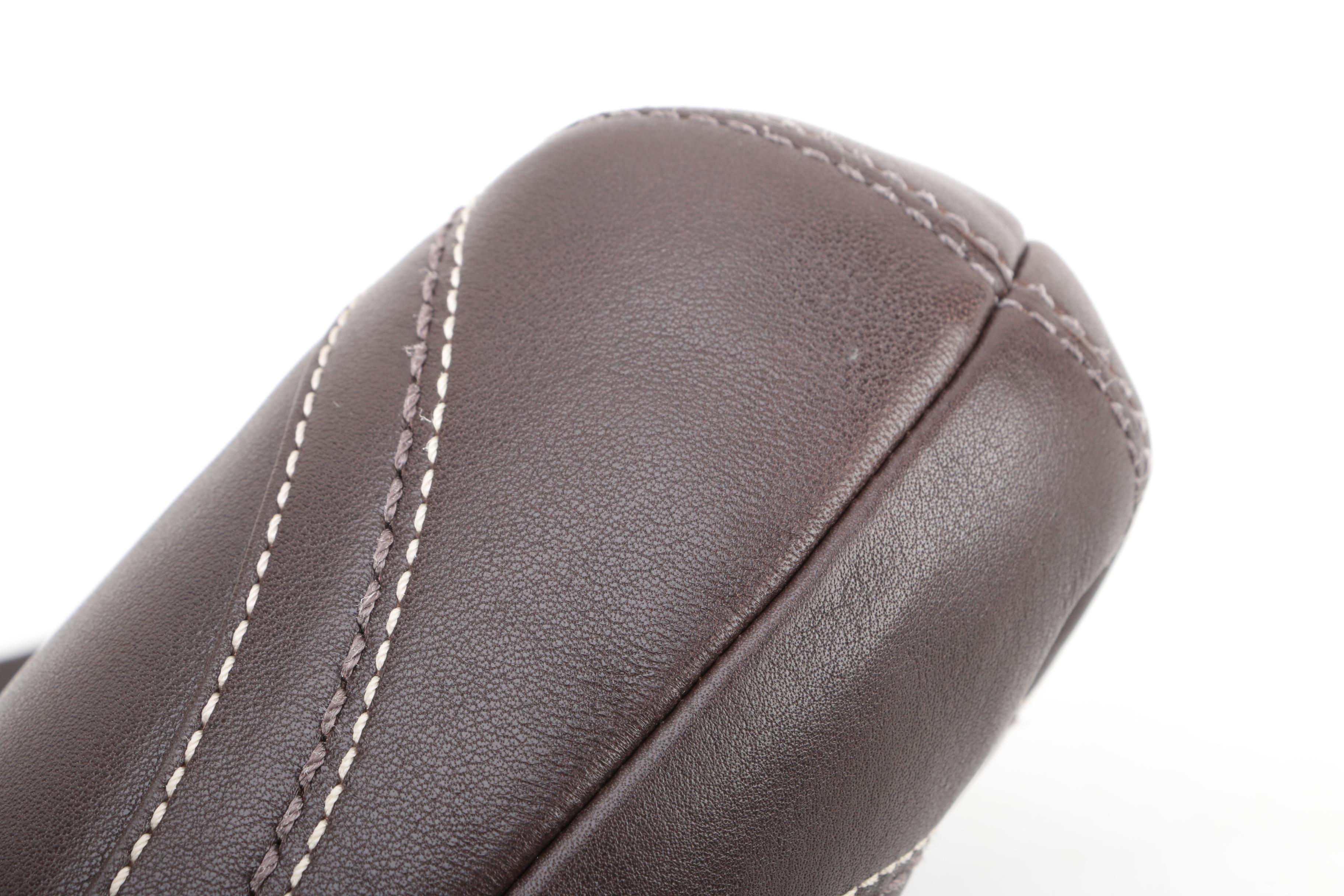 Coach Soho Buckle Flap Brown Leather Handbag