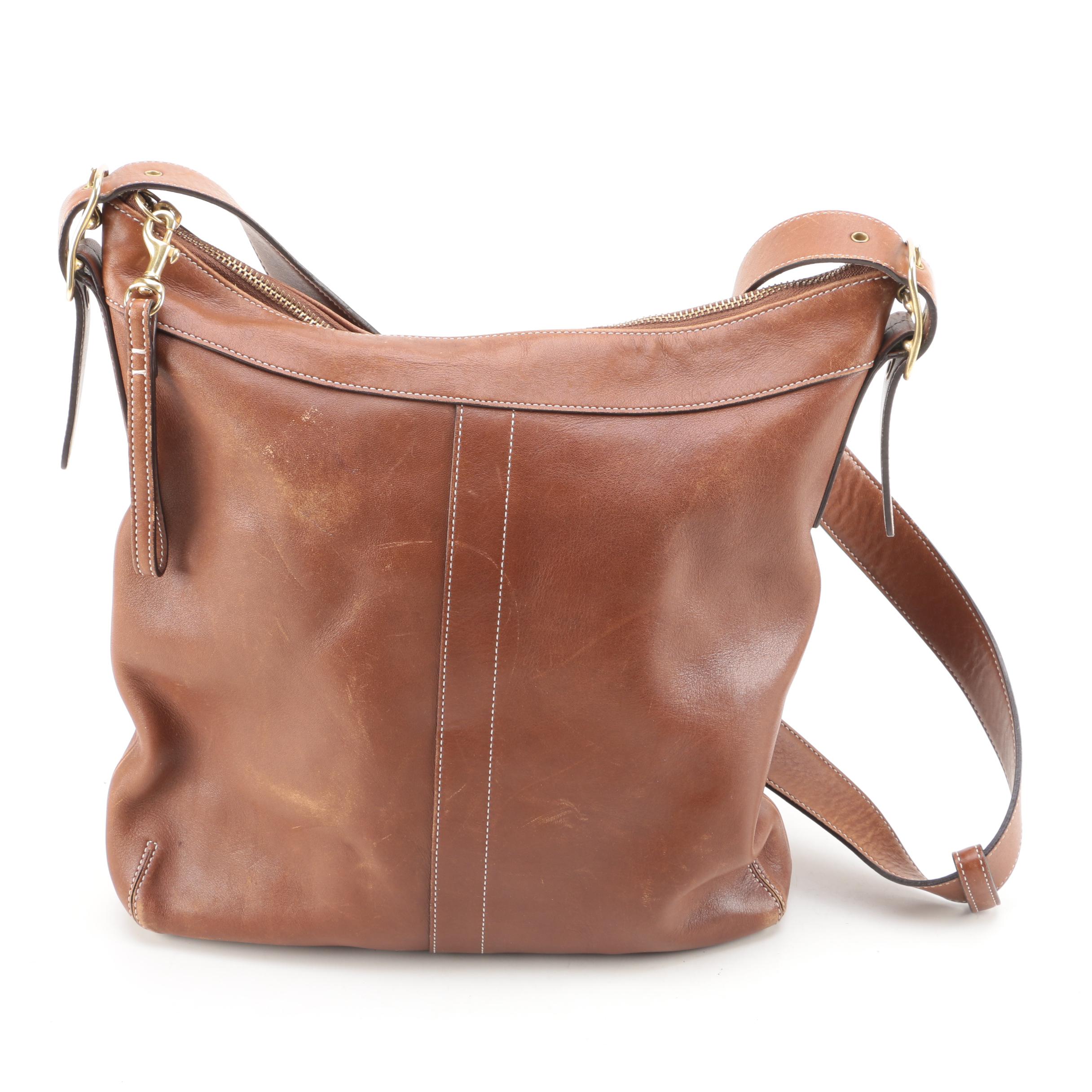 Coach Soho Brown Leather Shoulder Bag