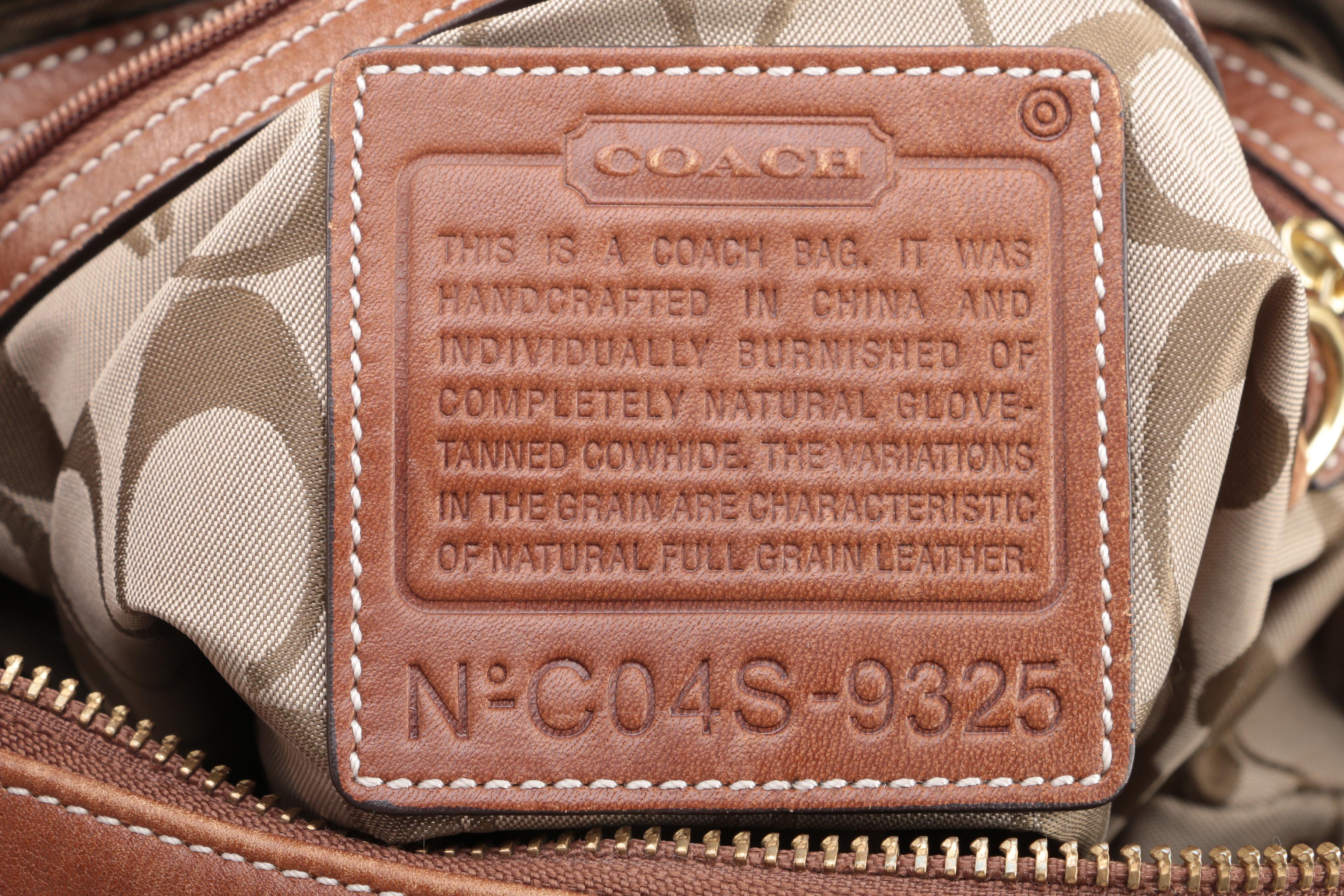 Coach Soho Brown Leather Shoulder Bag