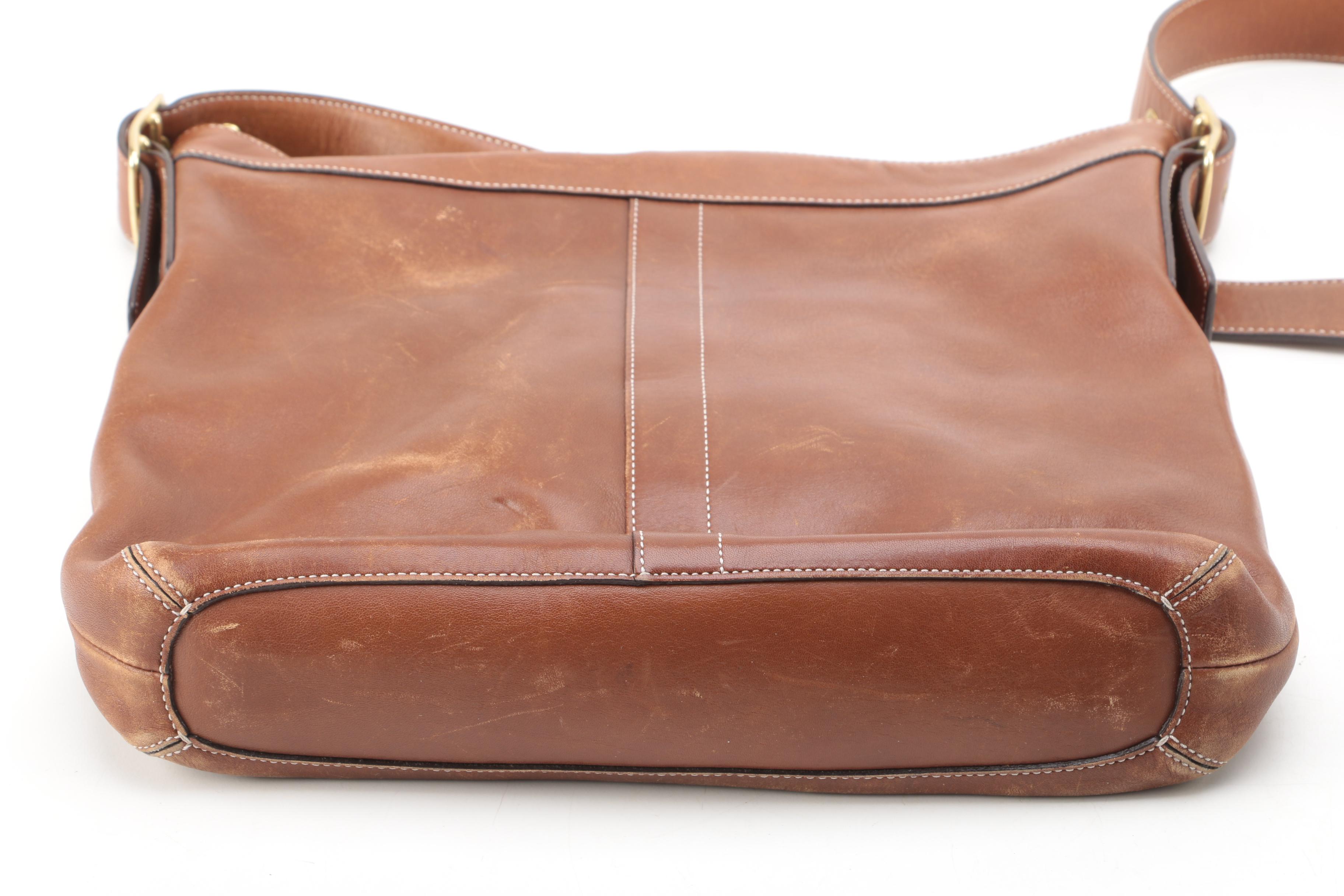 Coach Soho Brown Leather Shoulder Bag