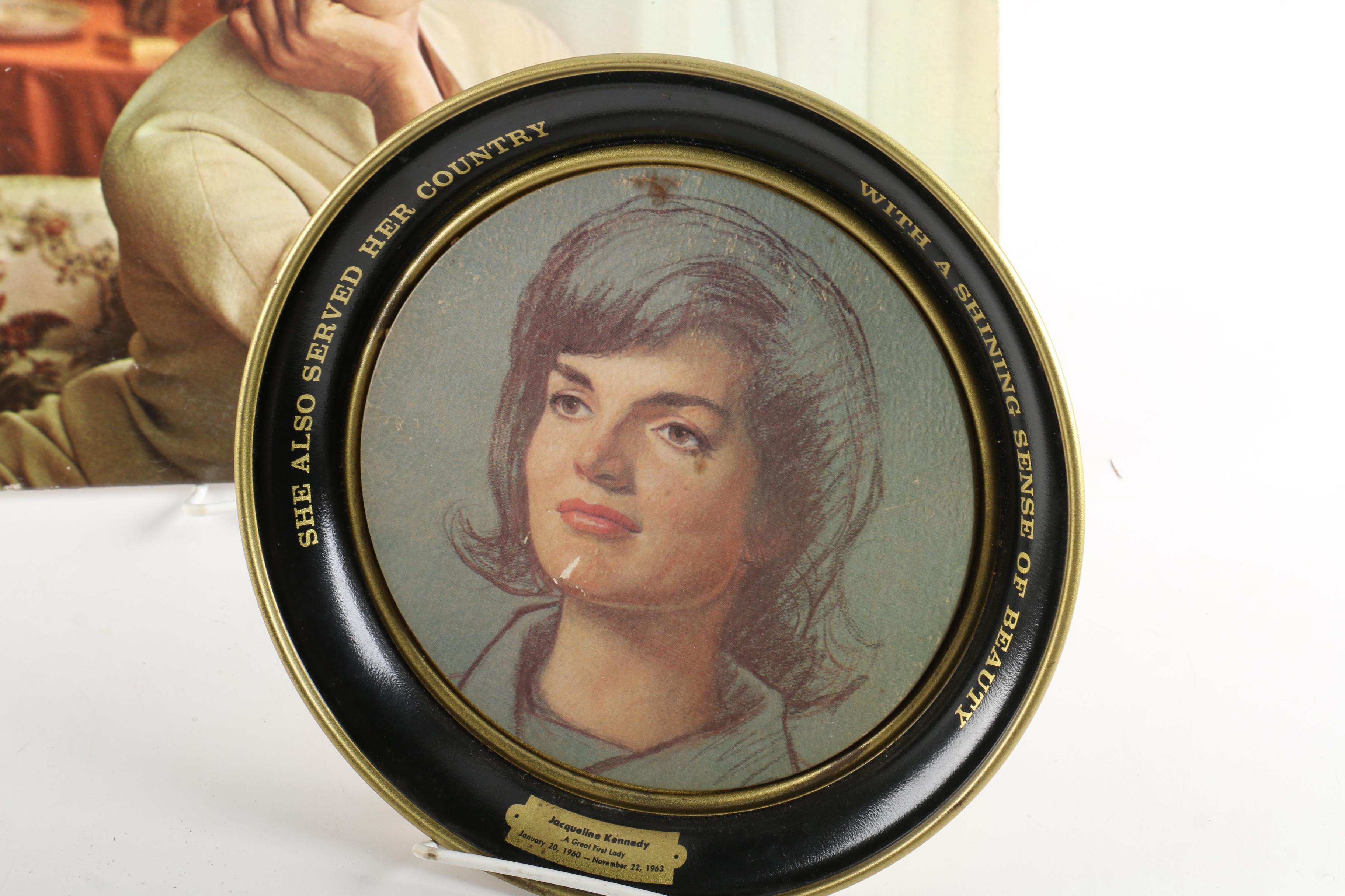 1964 Inarco Jackie Kennedy Vase and Widowhood Years Memorabilia, 1963-1968