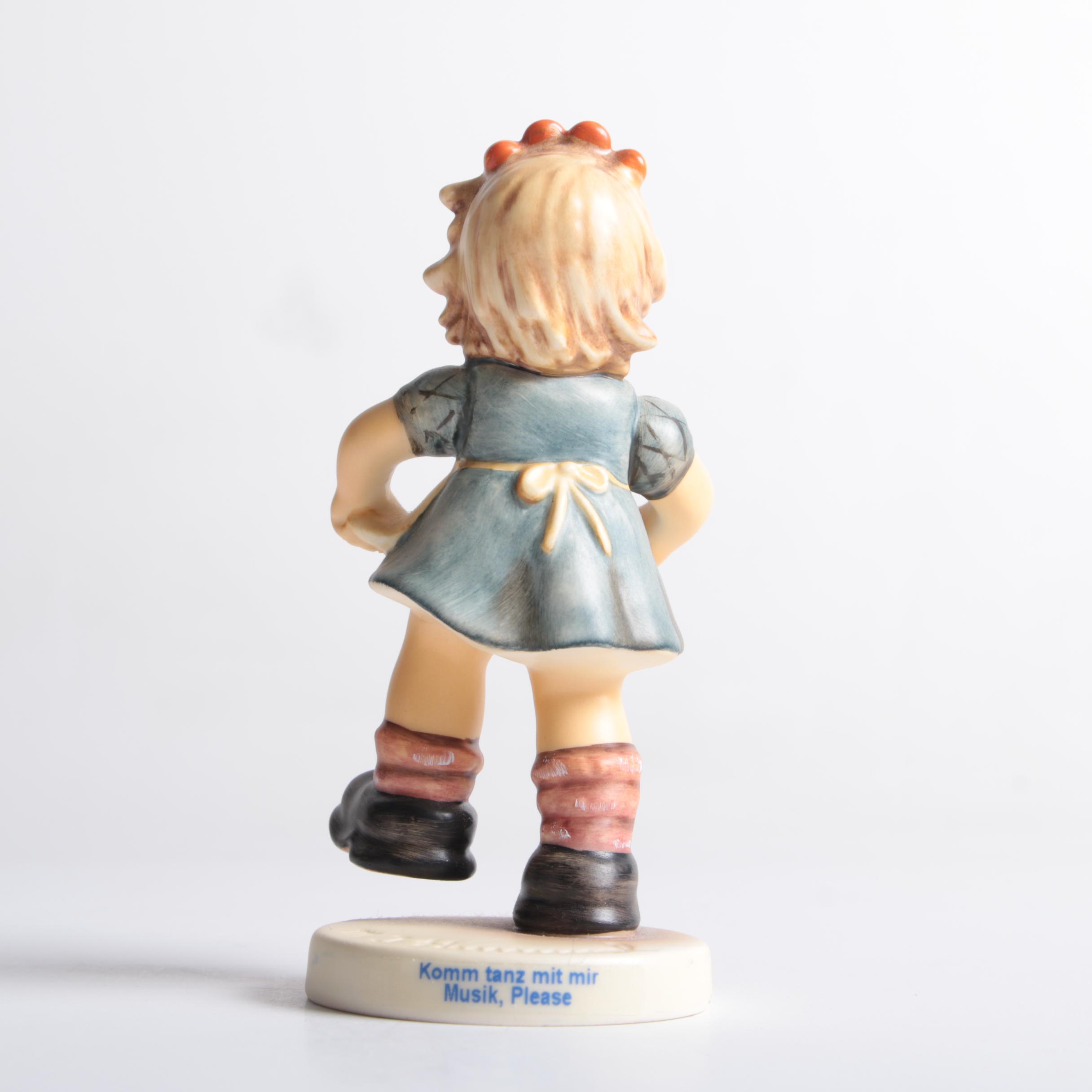 Hummel "Musik Please" and "Puppet Love" Porcelain Figurines