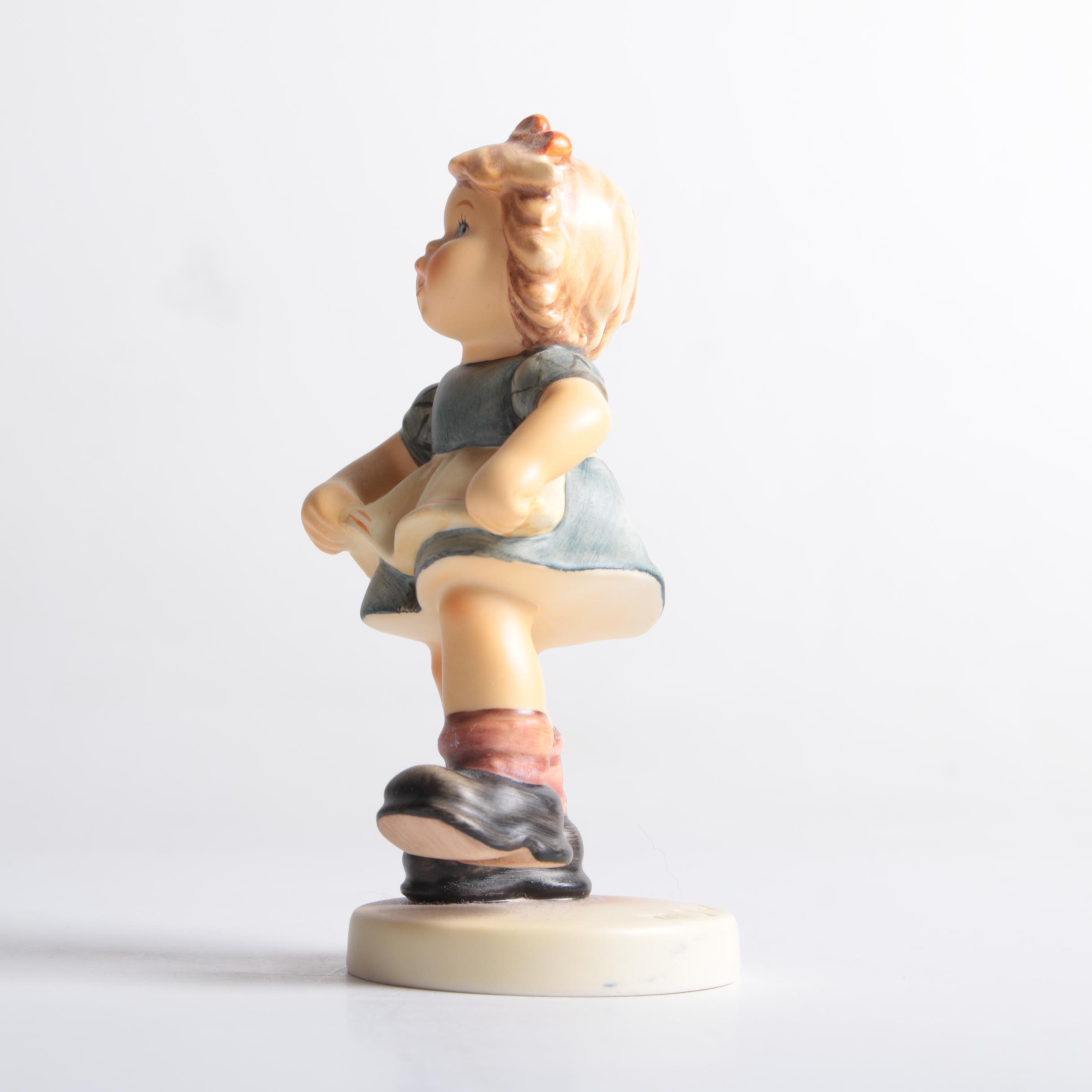 Hummel "Musik Please" and "Puppet Love" Porcelain Figurines