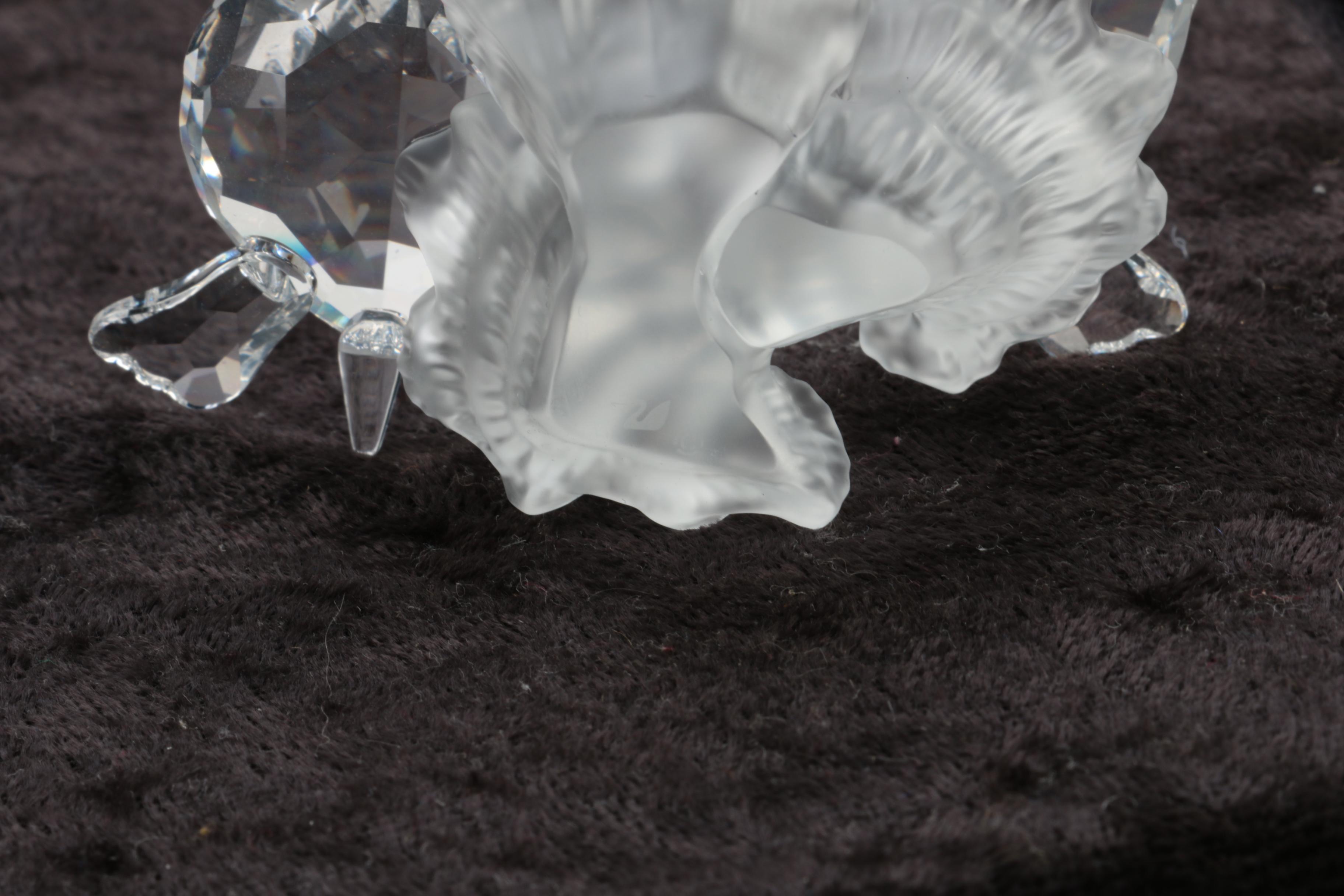 Swarovski Crystal Turtle Figurine