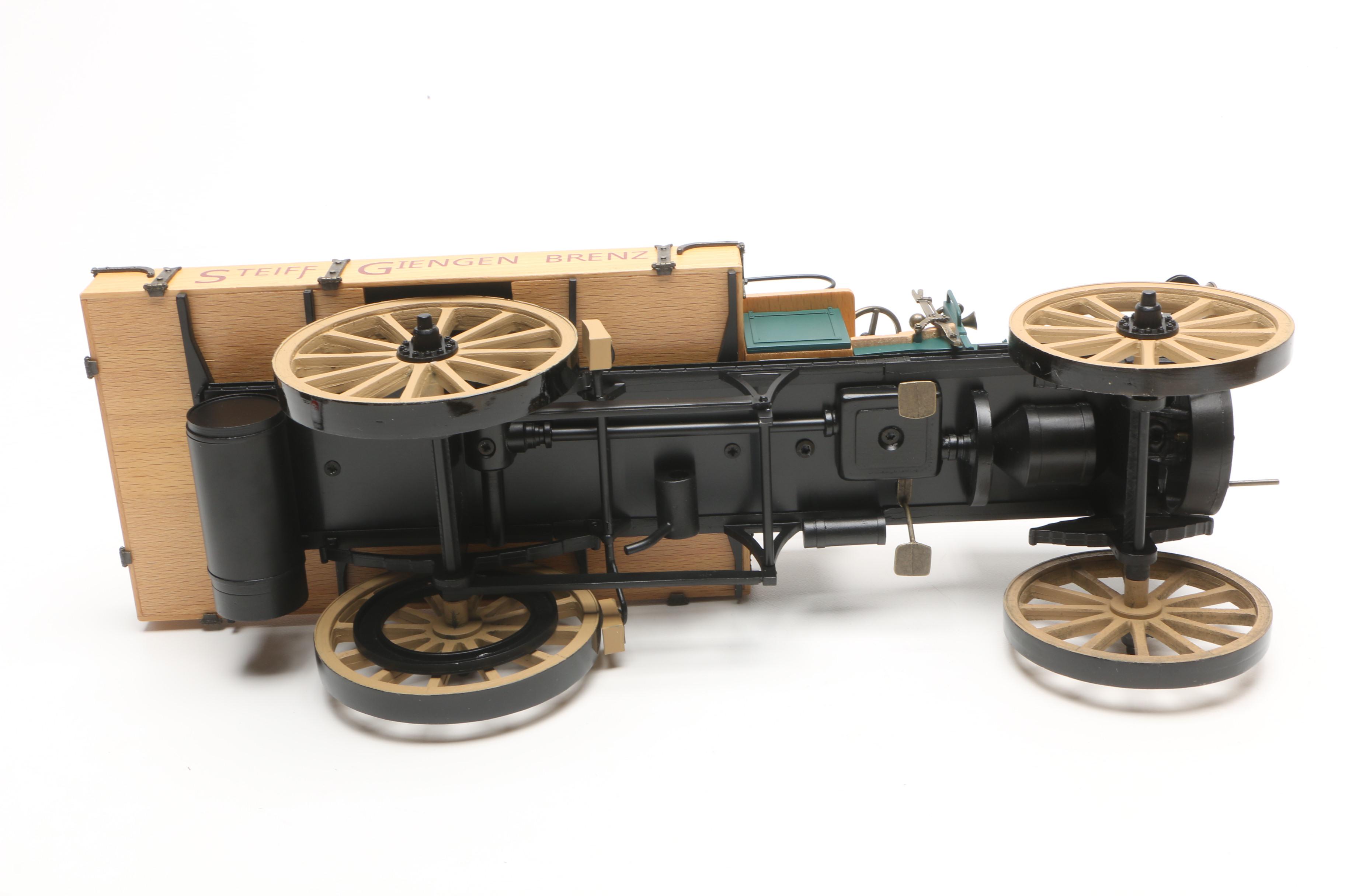 2003 Steiff Limited Edition Delivery Cart with Teddy Bears