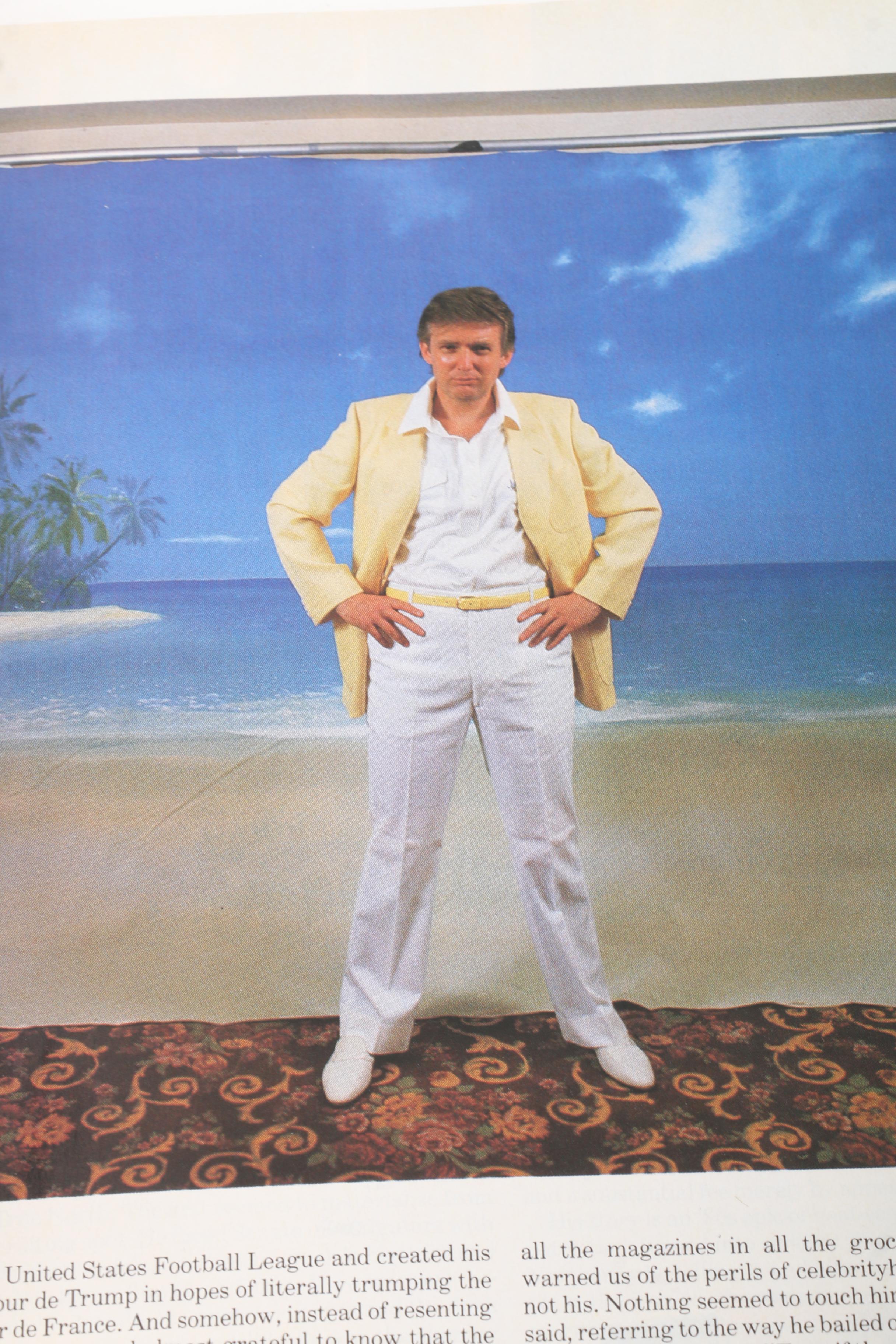 Fall 1989 "People" Magazine Featuring Donald Trump