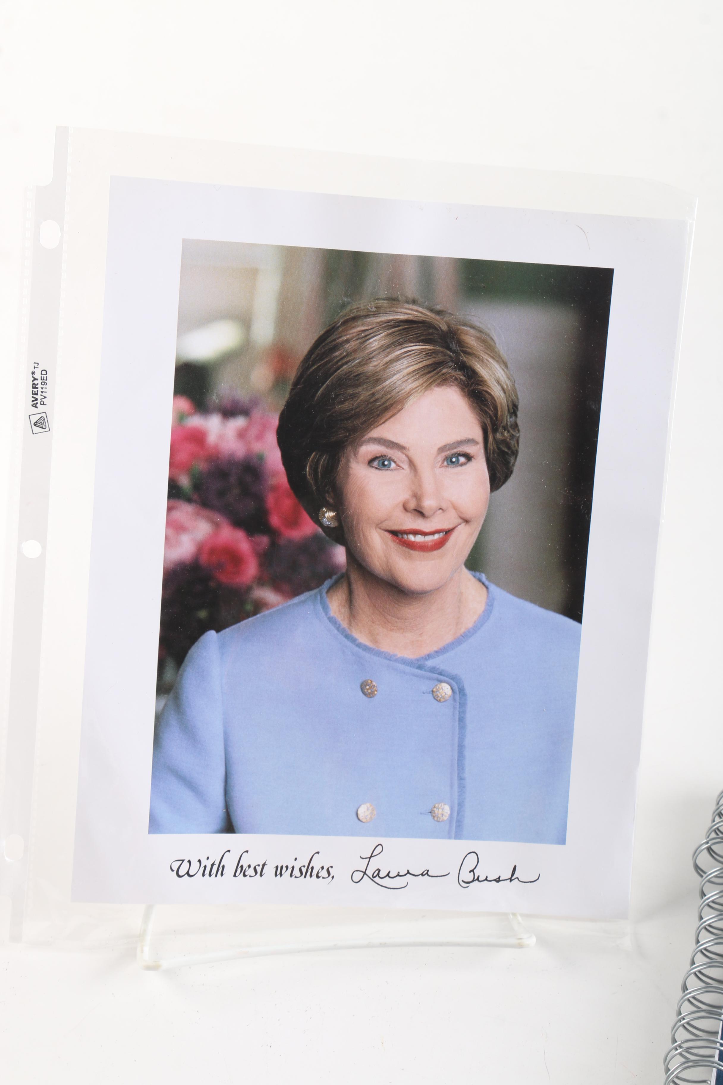 George W. and Laura Bush Memorabilia