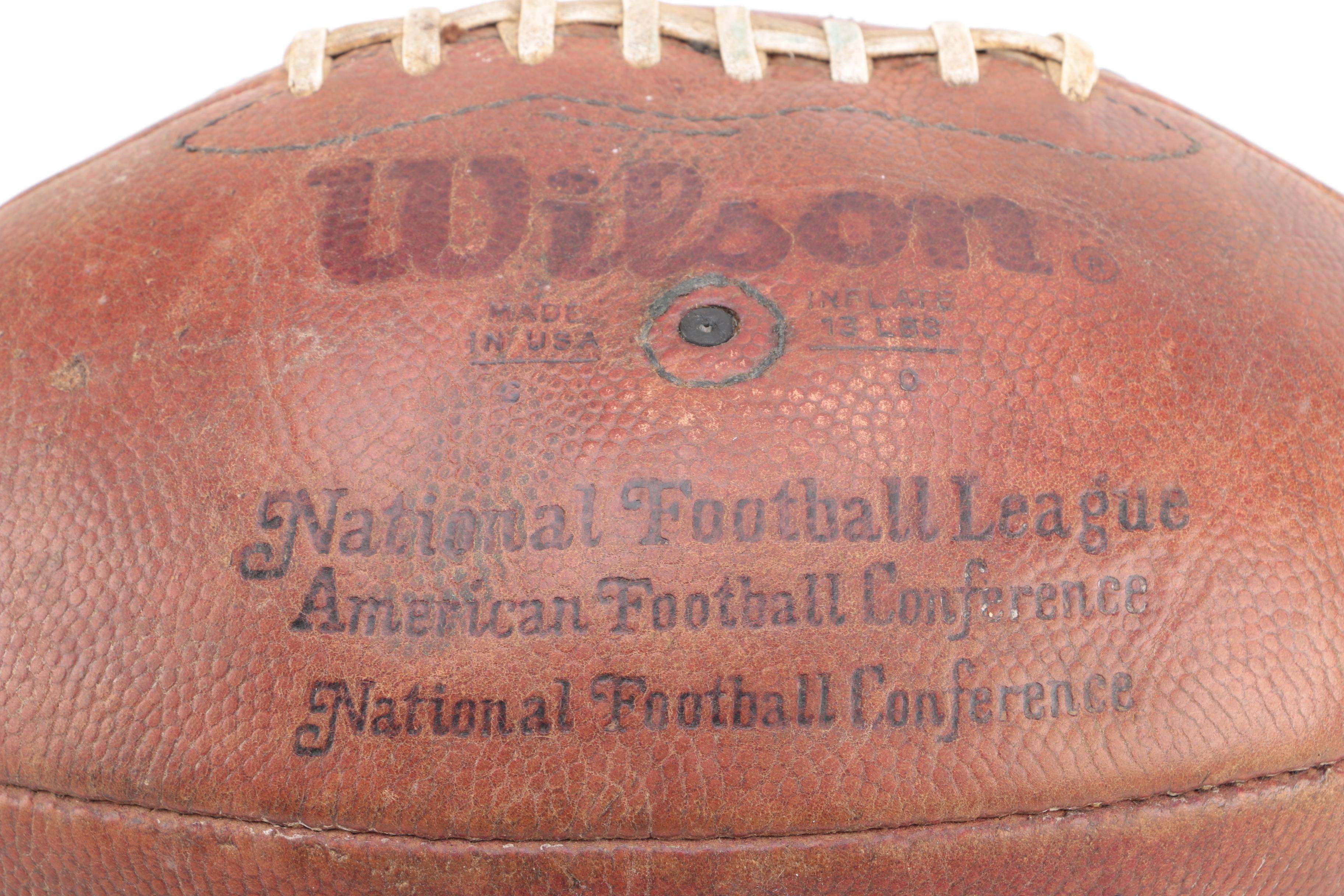 Vintage Wilson Official NFL Football